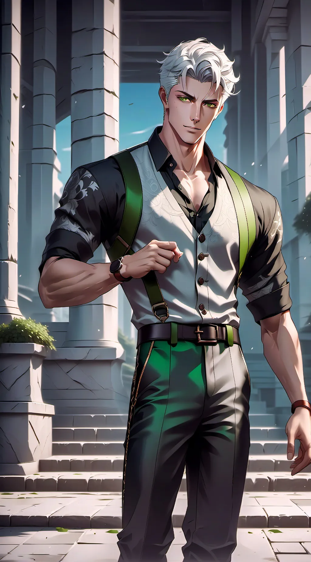 ai character: dad aka maxin background
