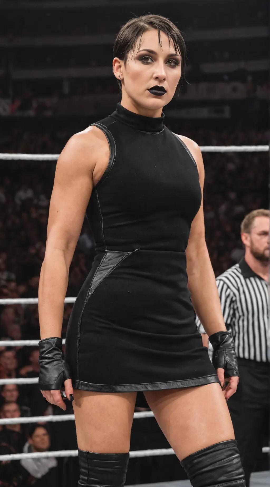 ai character: Rhea Ripley background