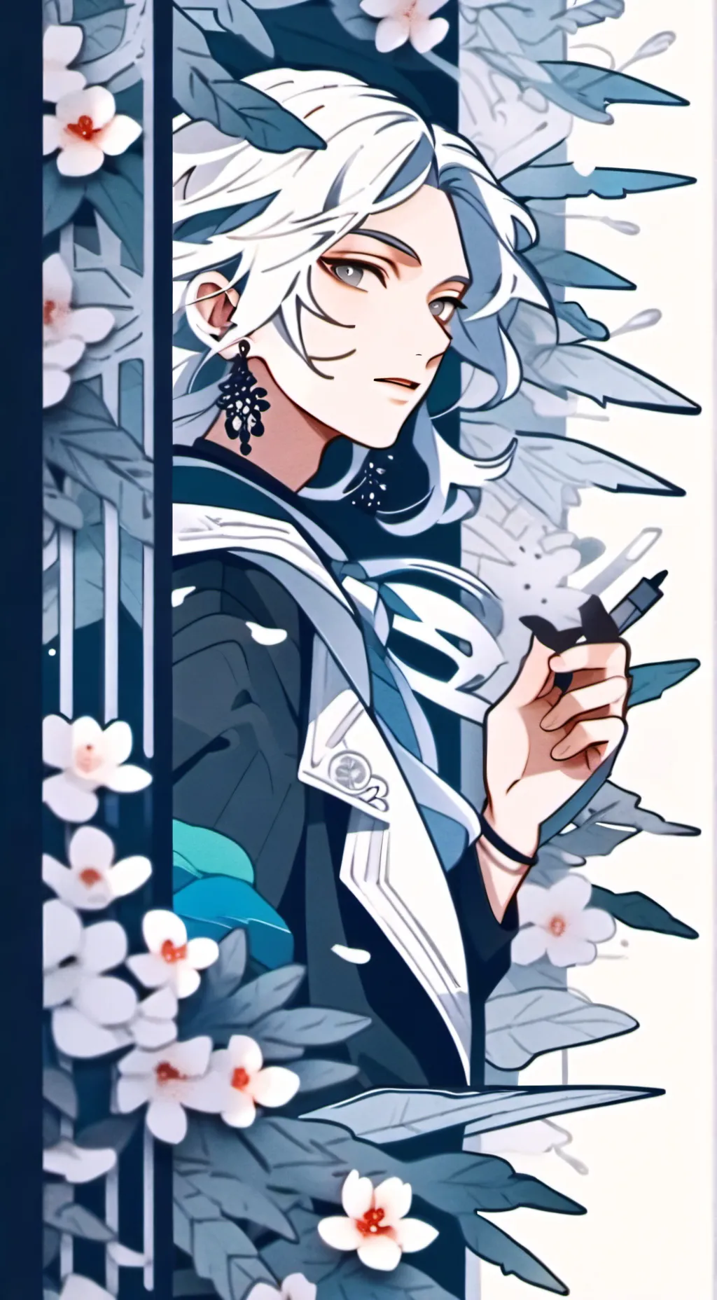ai character: рик background