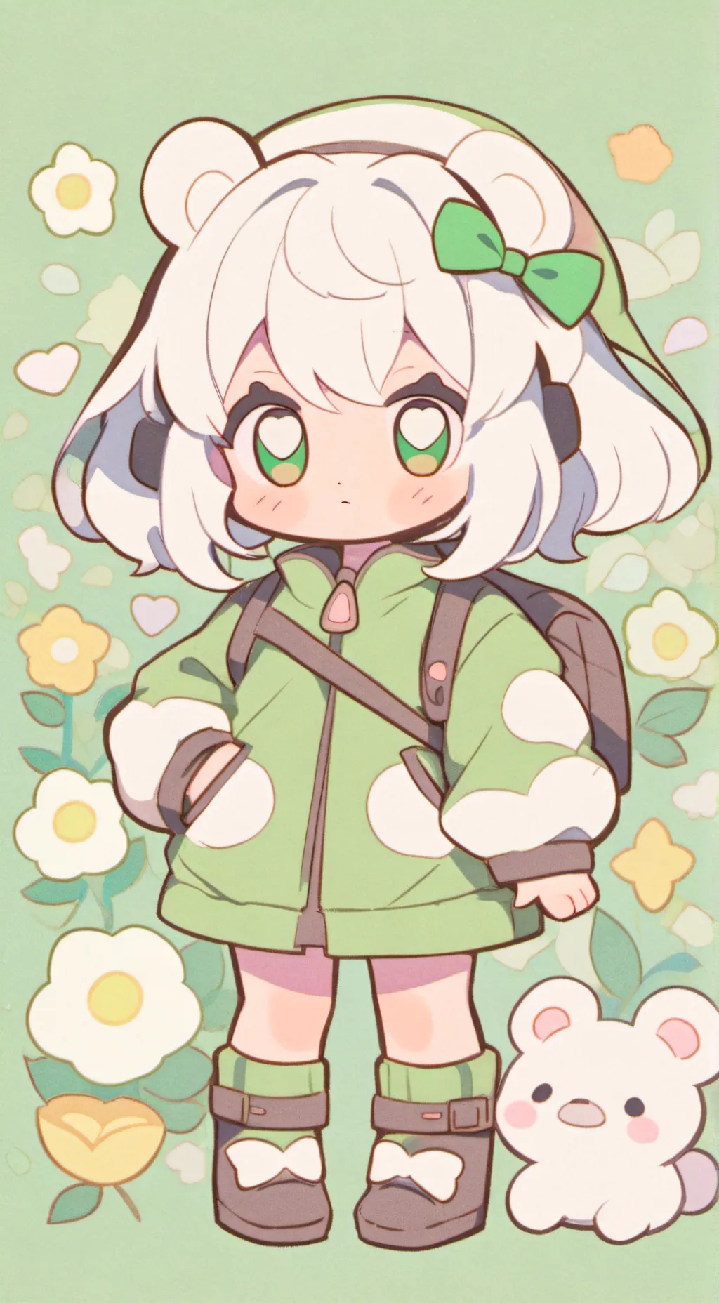 ai character: Ashie background