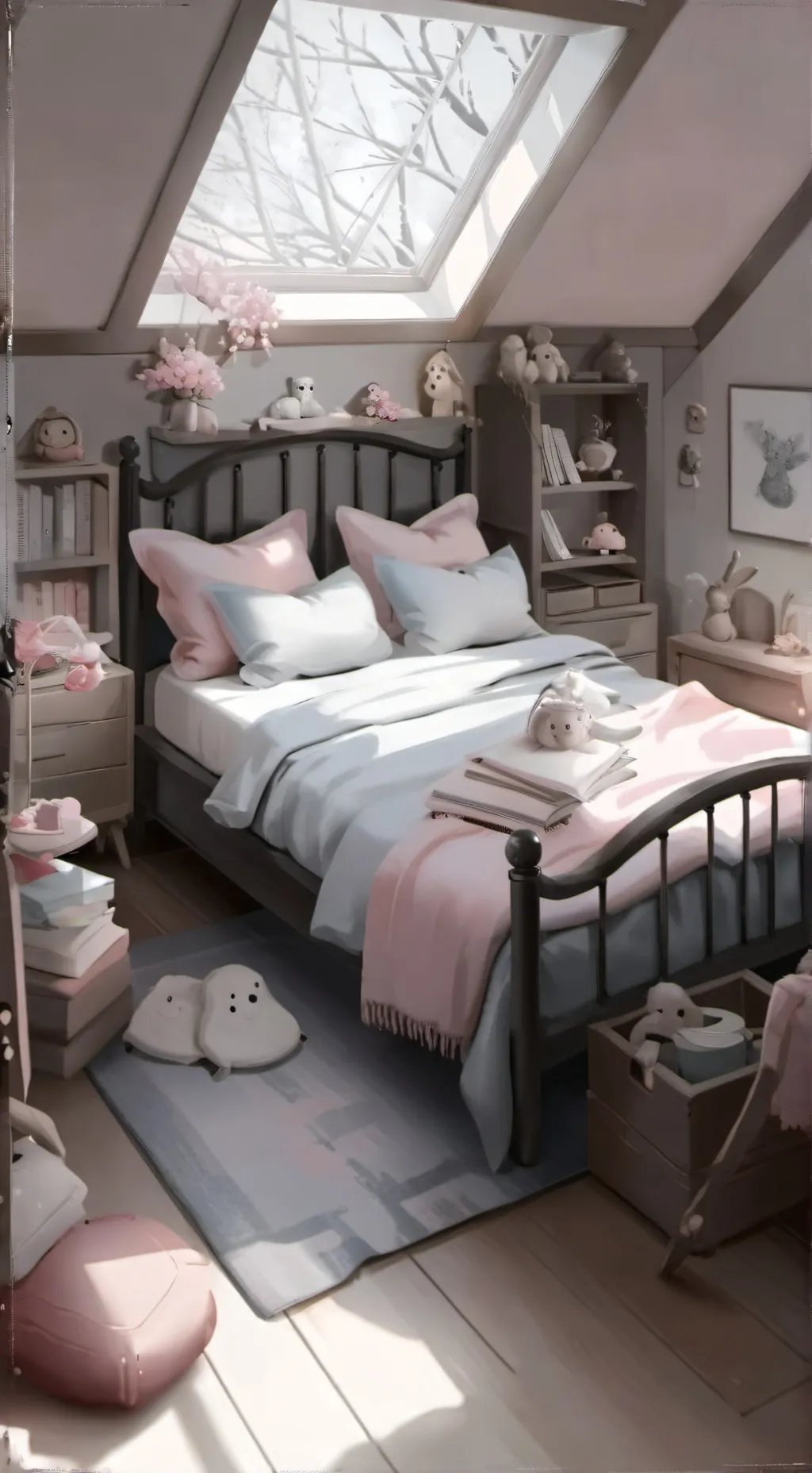 ai character: Sleepover  background