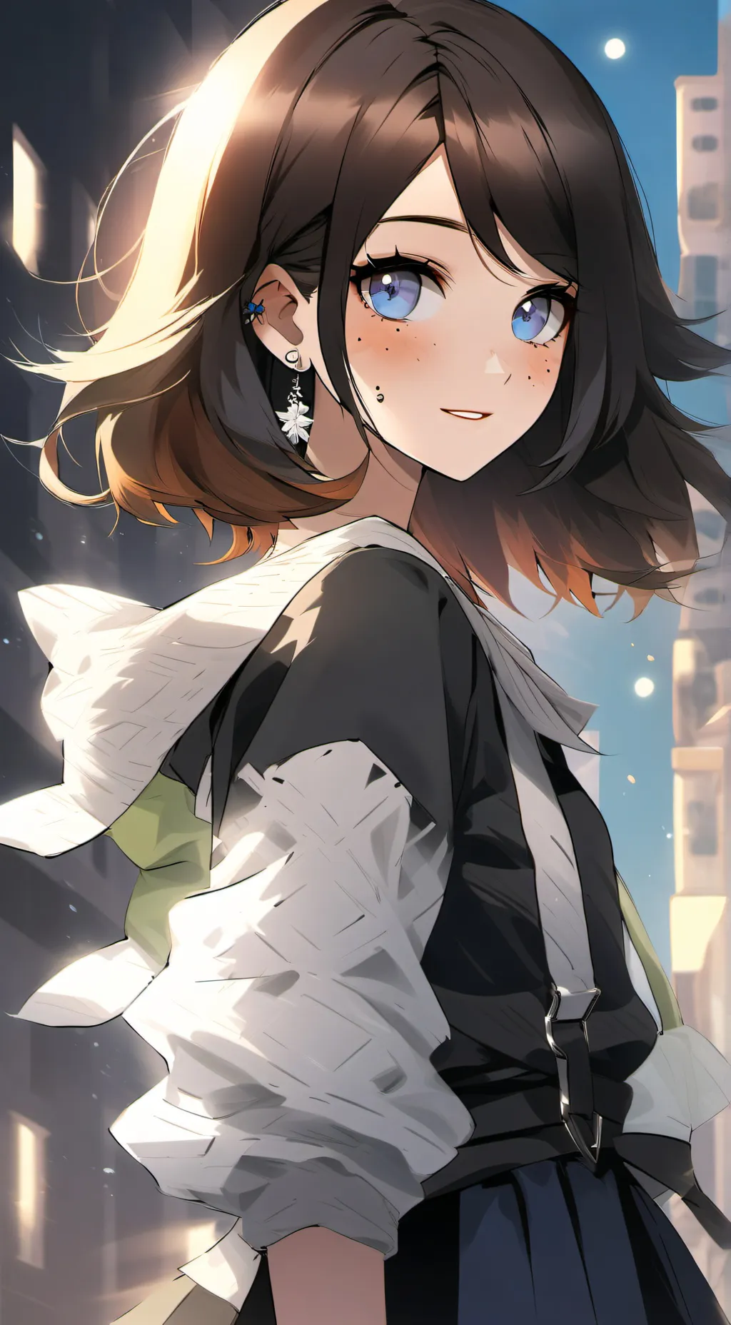 ai character: Ashley Istrila background