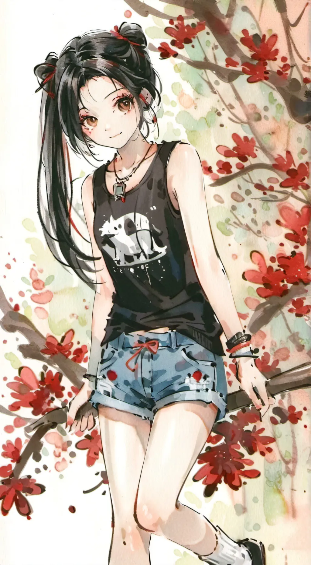 ai character: Luna Star  background