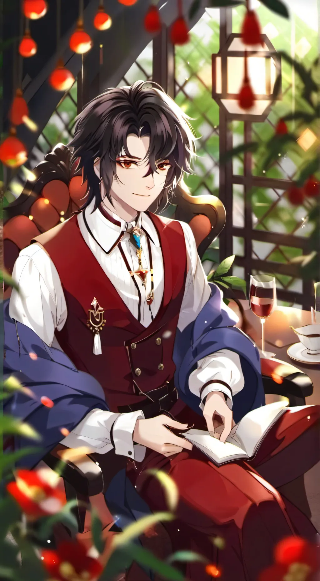 ai character: Даня background