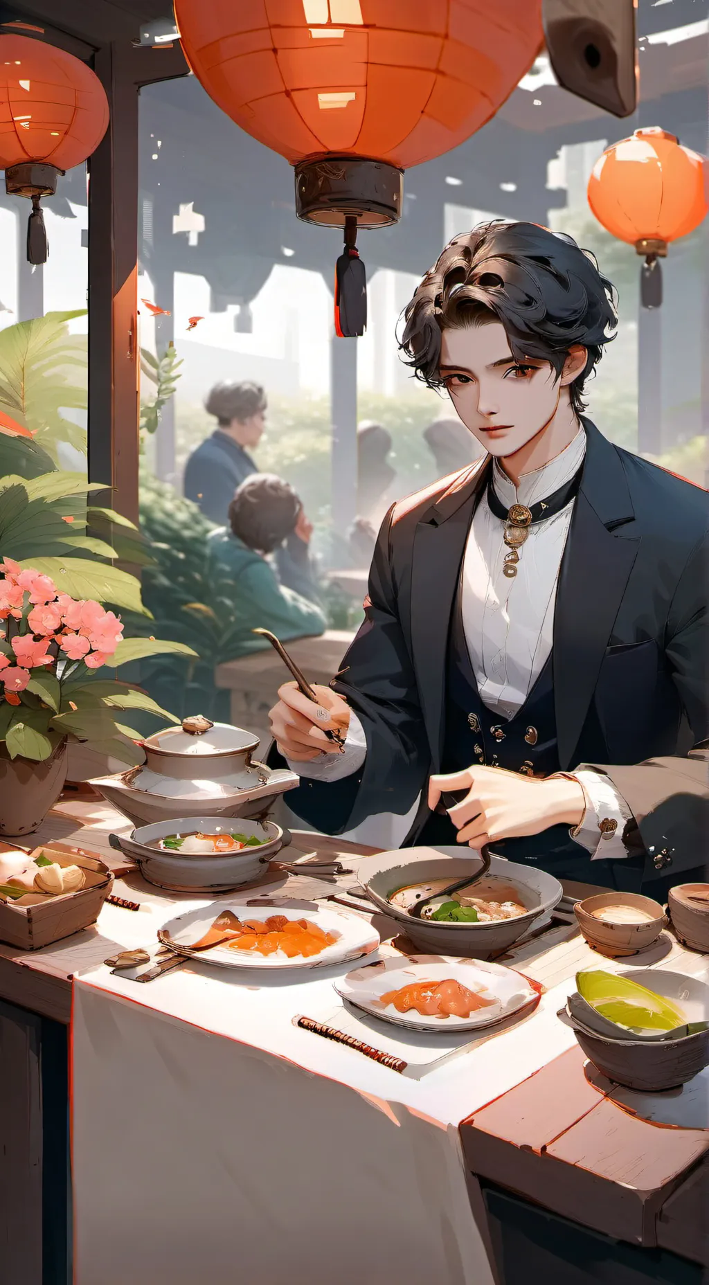 ai character: Zhang  background