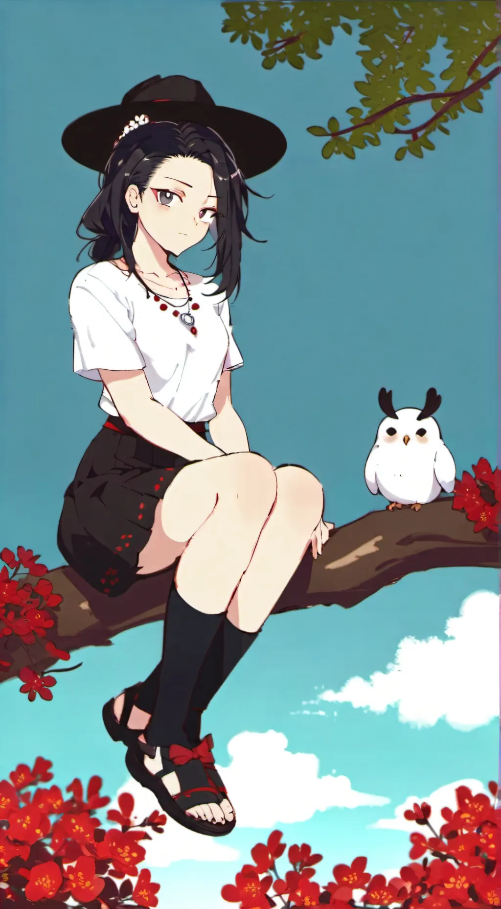 ai character: Eveline background