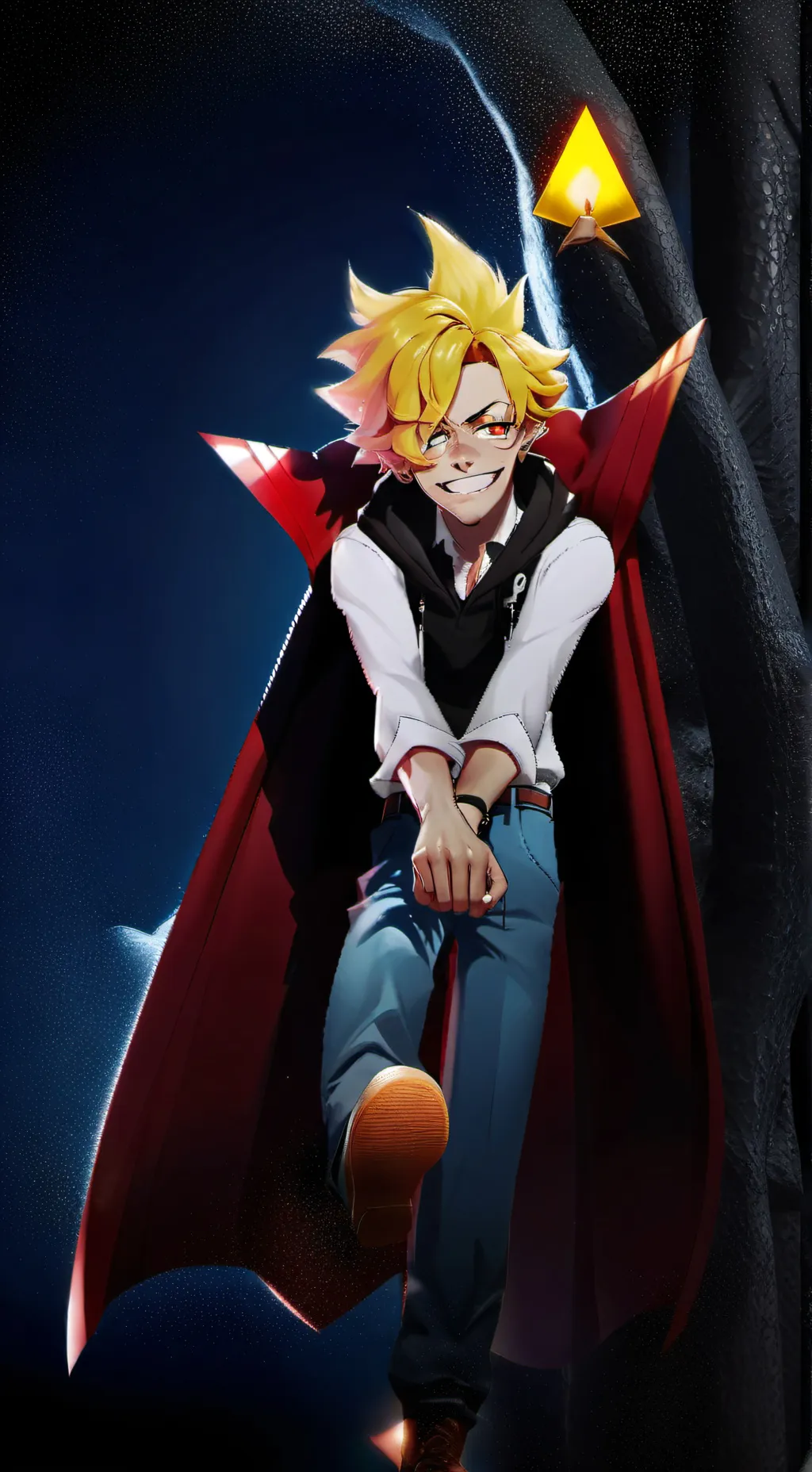 ai character: Bill cypher background