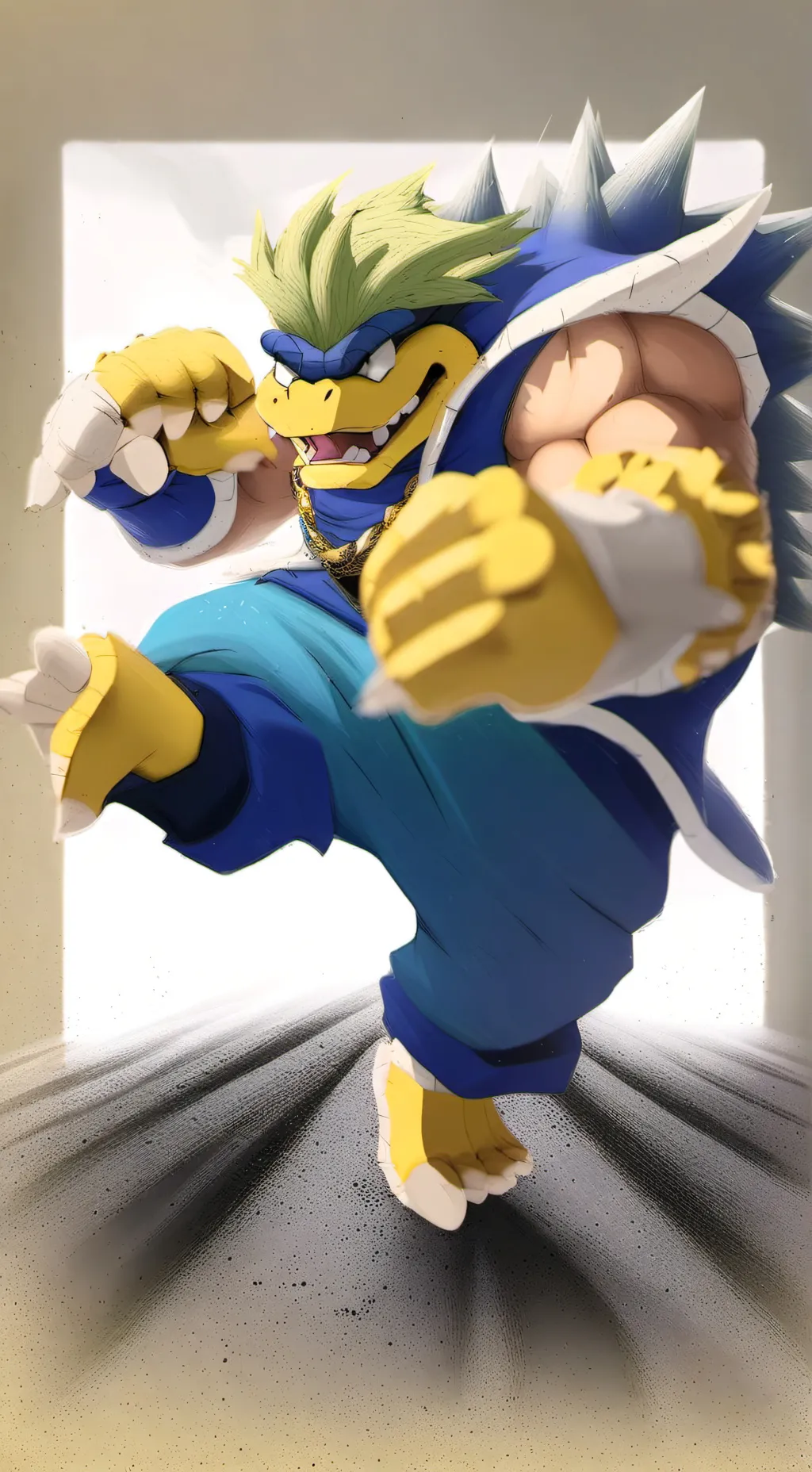 ai character: Ludwig von Koopa background