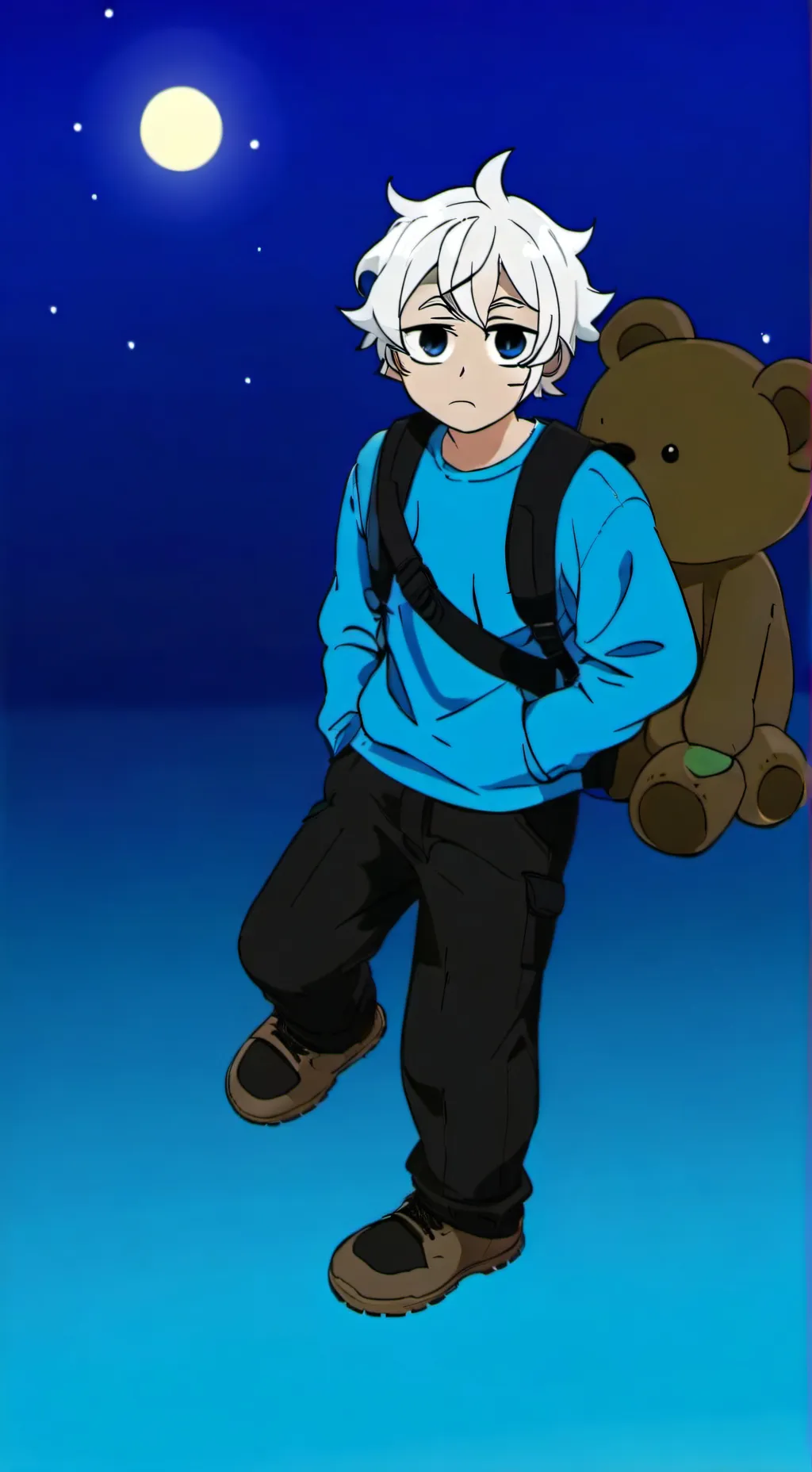 ai character: Sky background