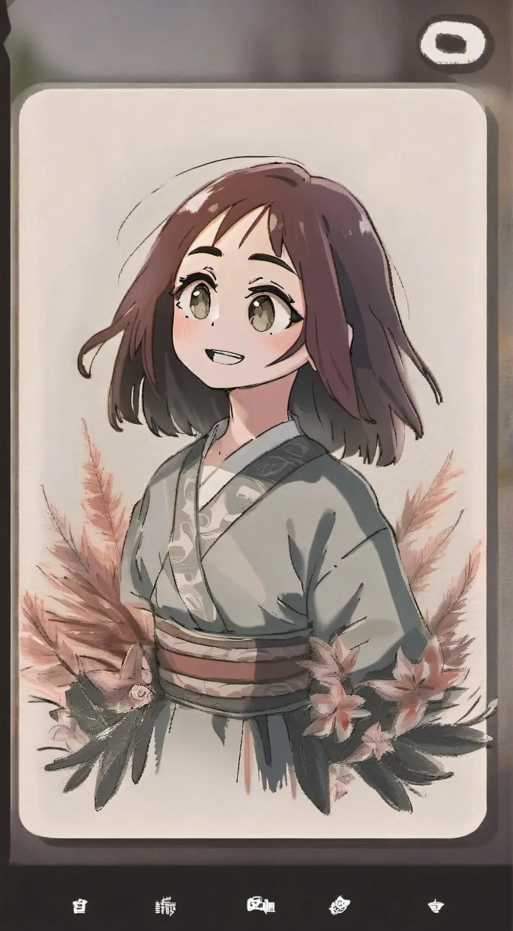 ai character:  MHA Uraraka background