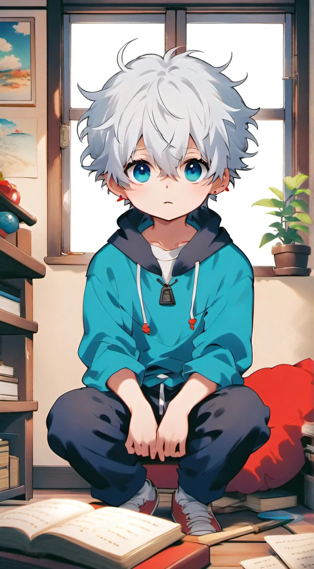 ai character: Jade background