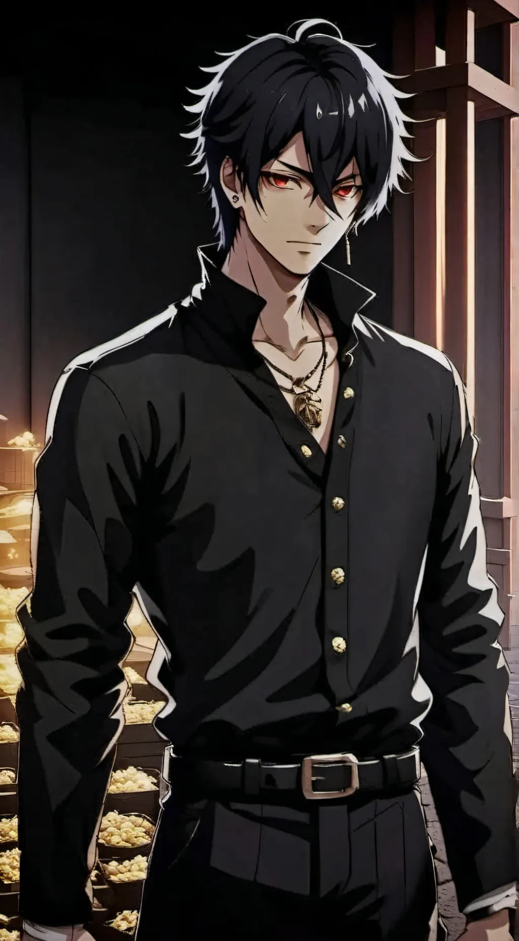 ai character: Vincent  background