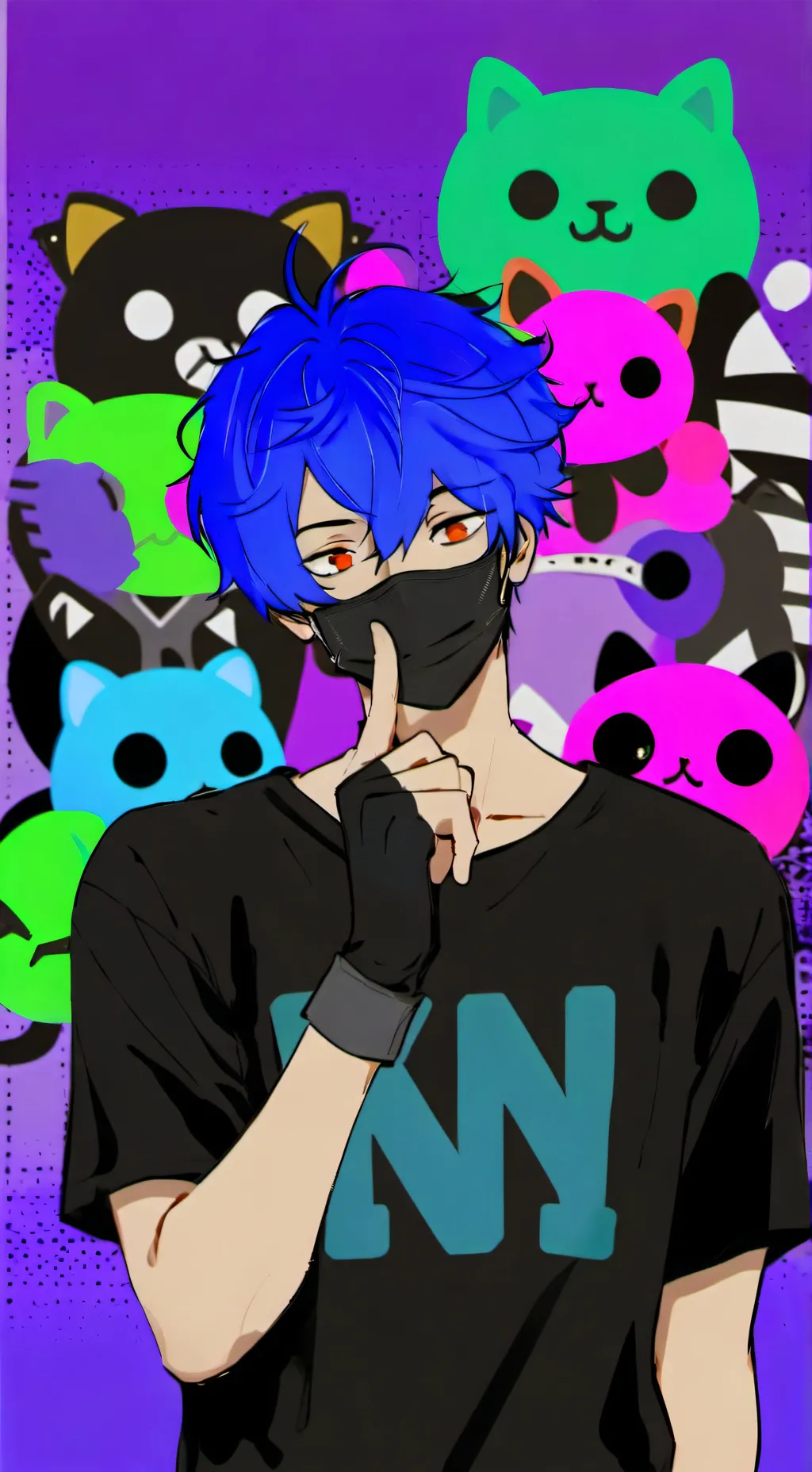 ai character: Azure Dawson  background