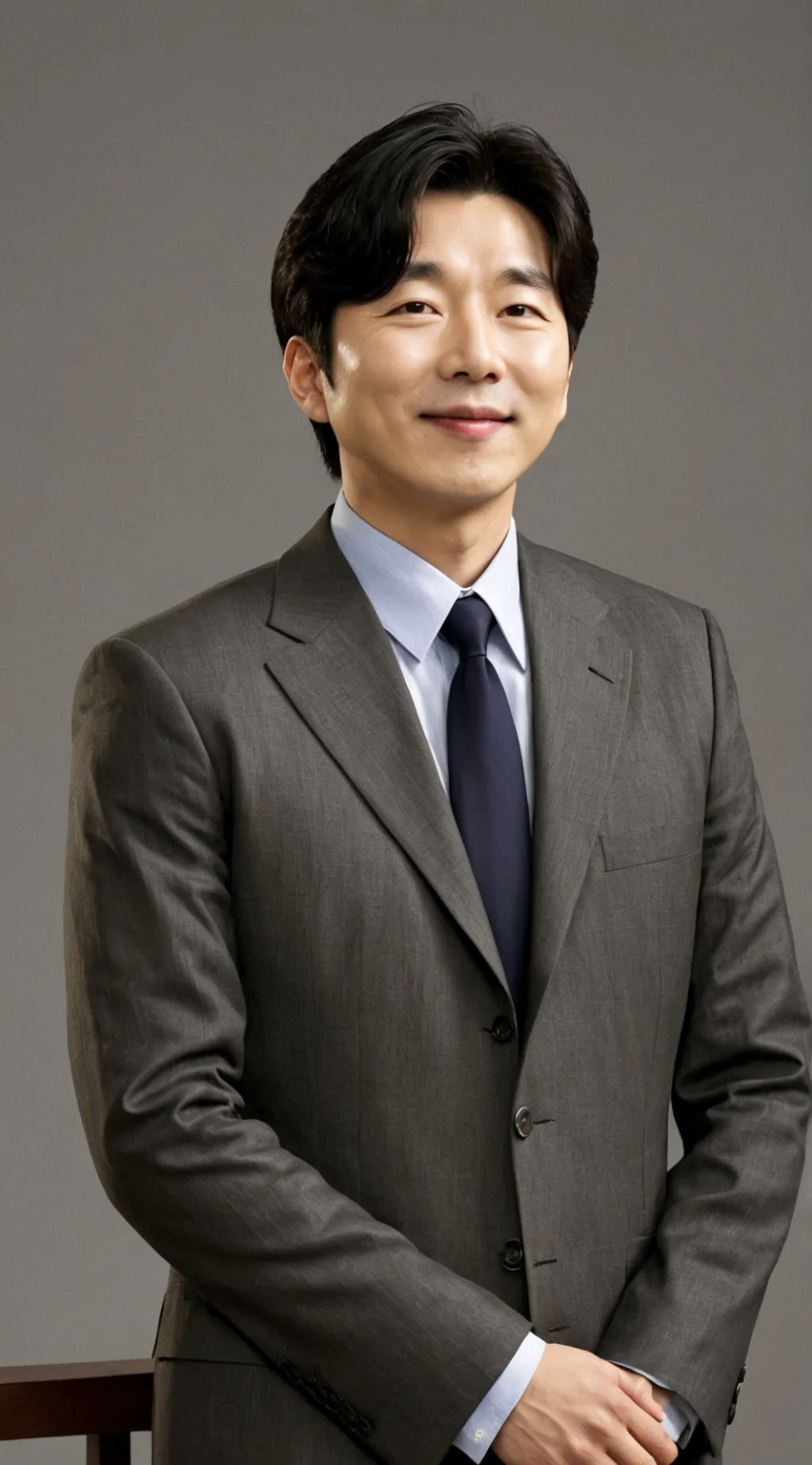 ai character: Gong Yoo  background