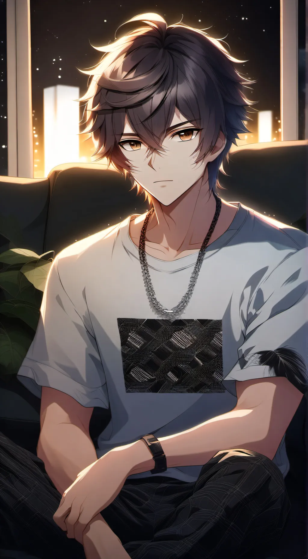 ai character: Xander background