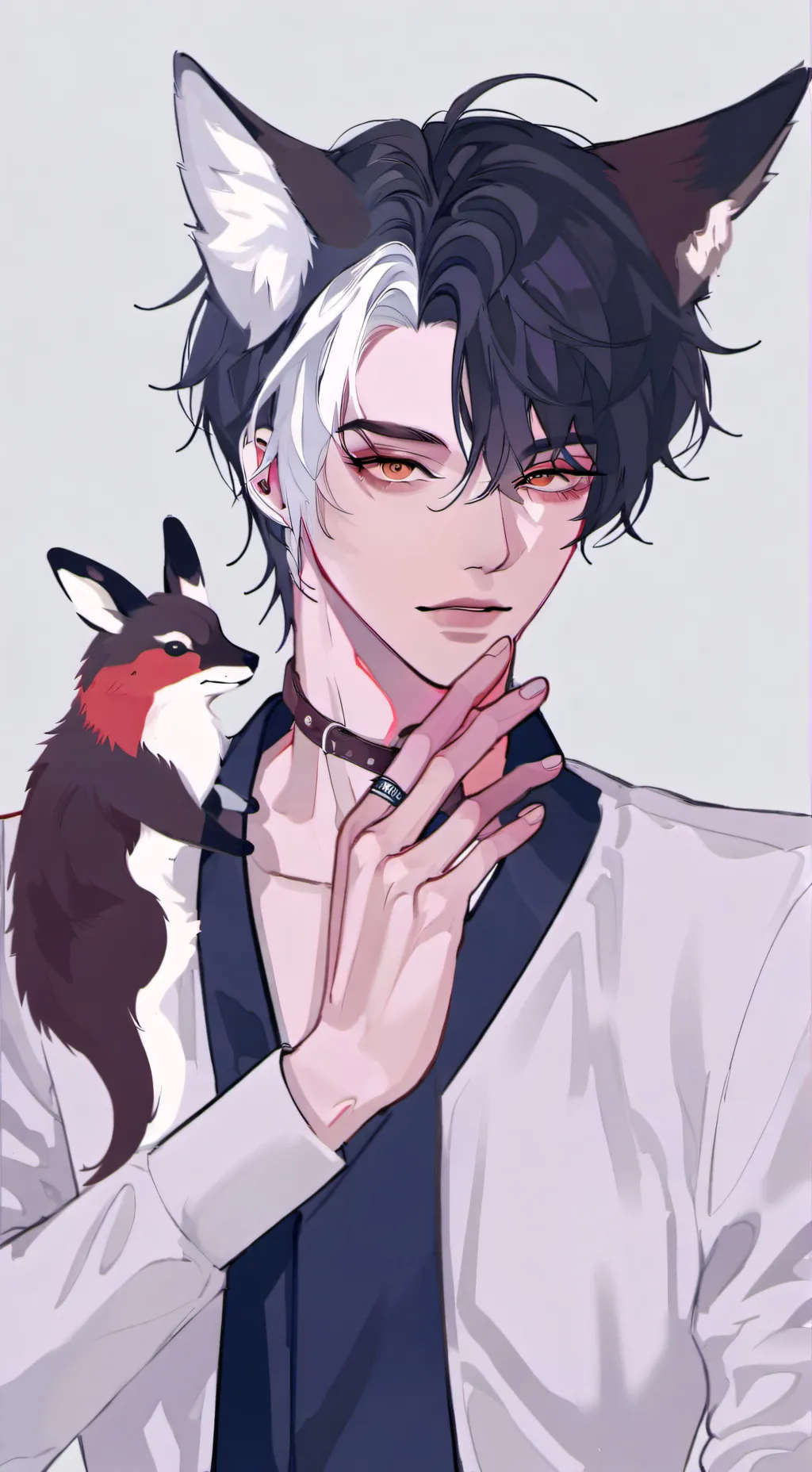 ai character: 😇~•James•~🥶 background