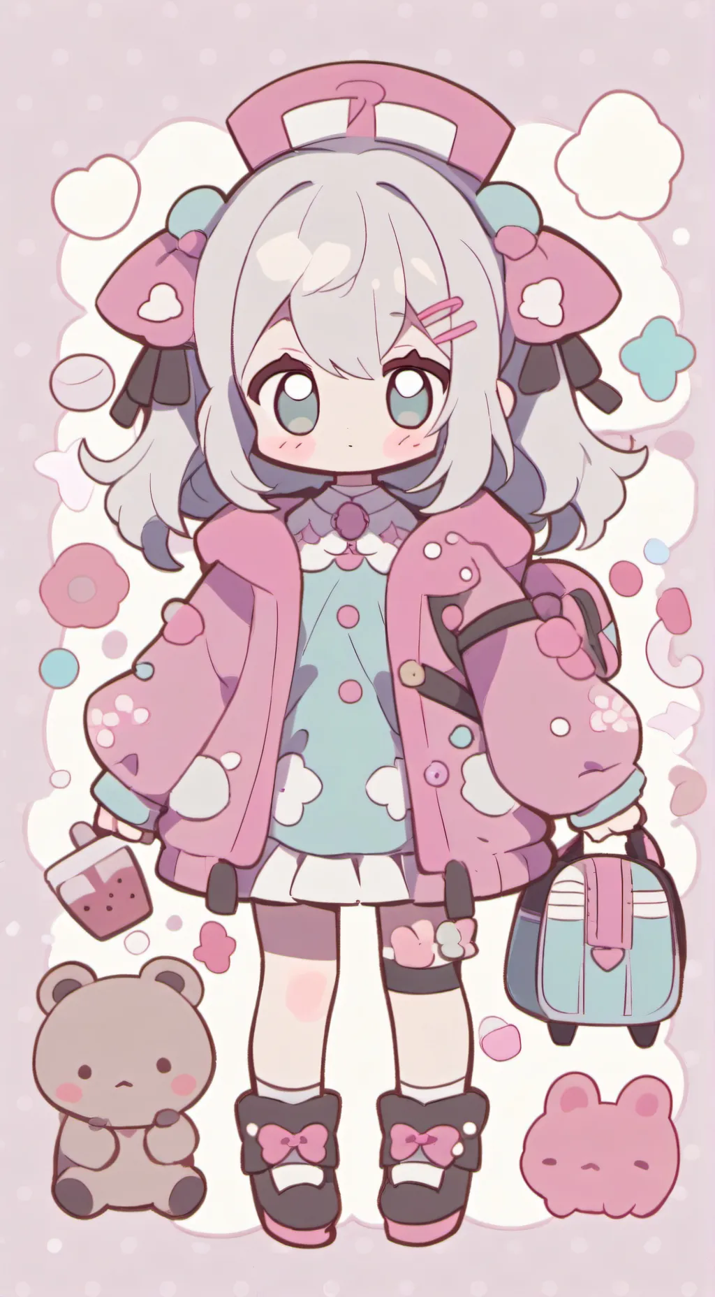 ai character: pick me bestie background