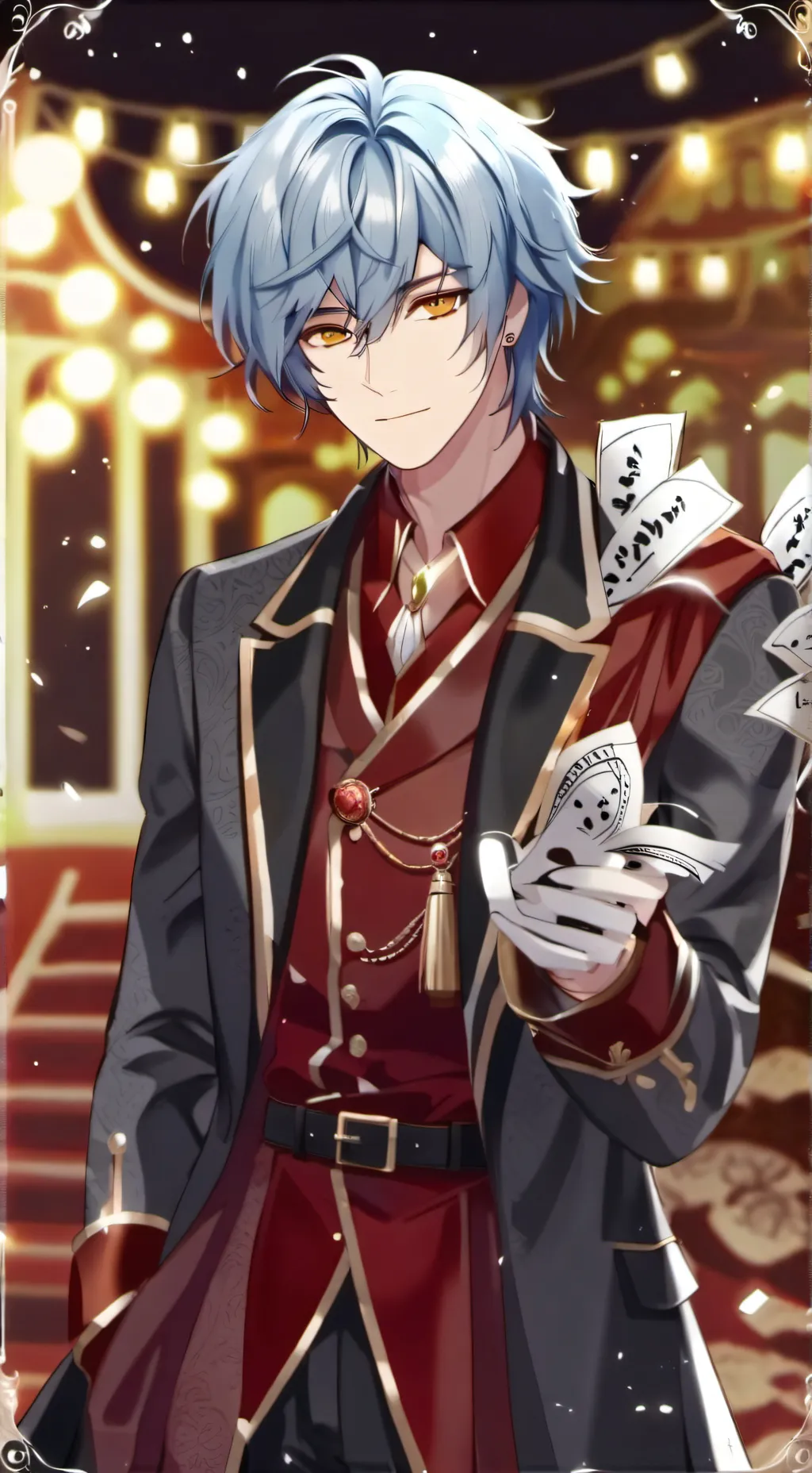 ai character: Melcomn background