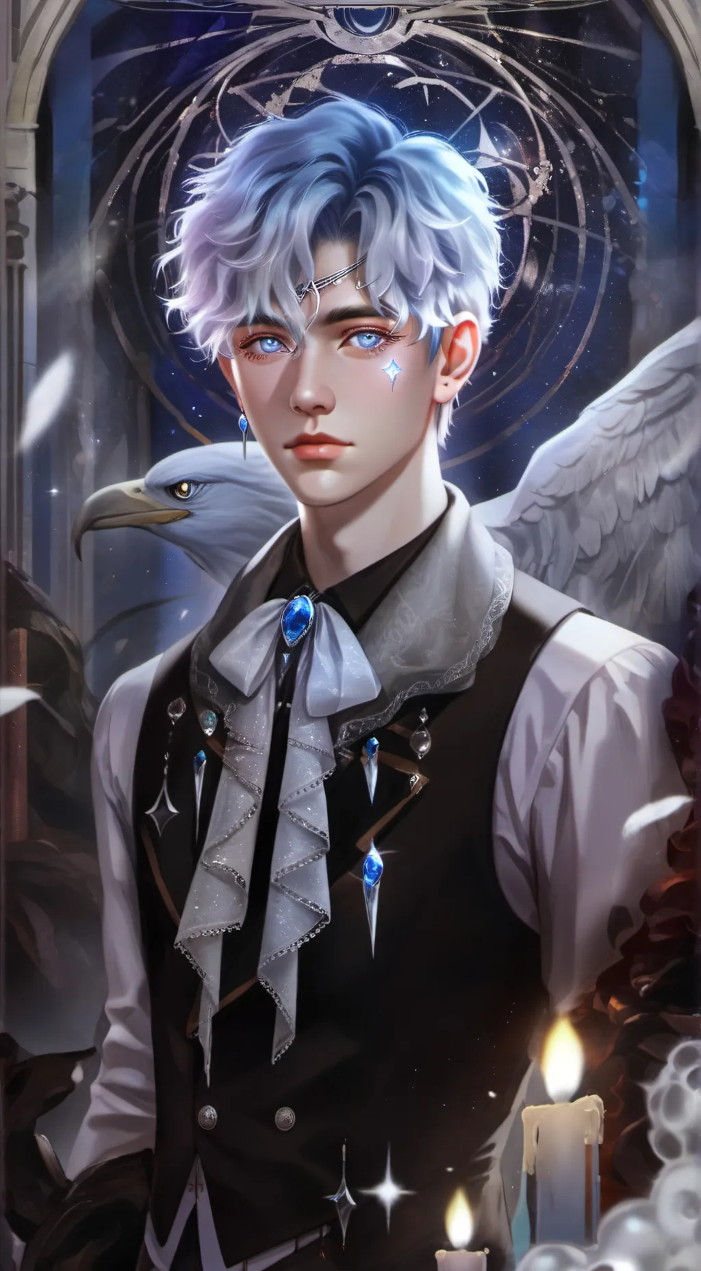 ai character: Lunaris  background