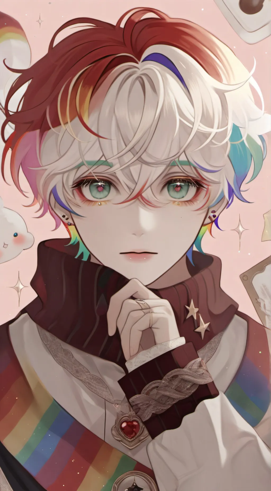 ai character: Dw talkie ahhhhh background
