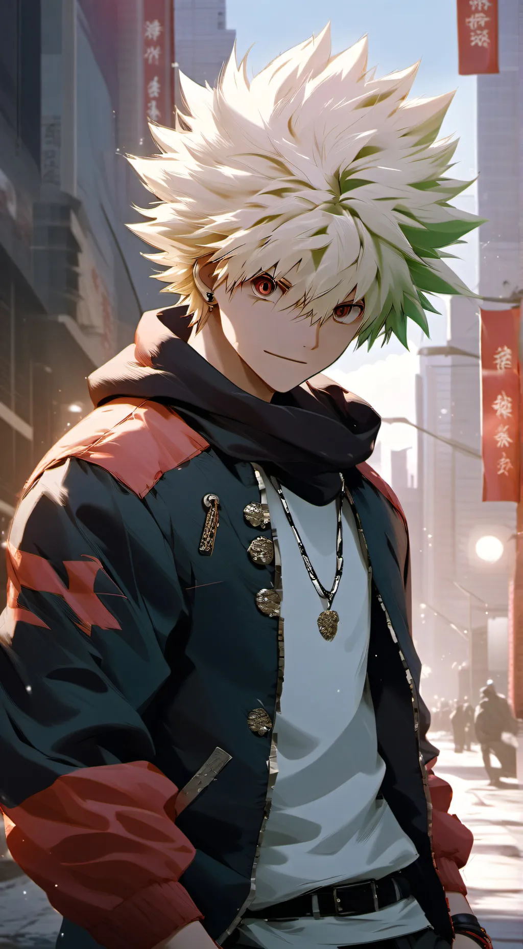 ai character: Bakugo background