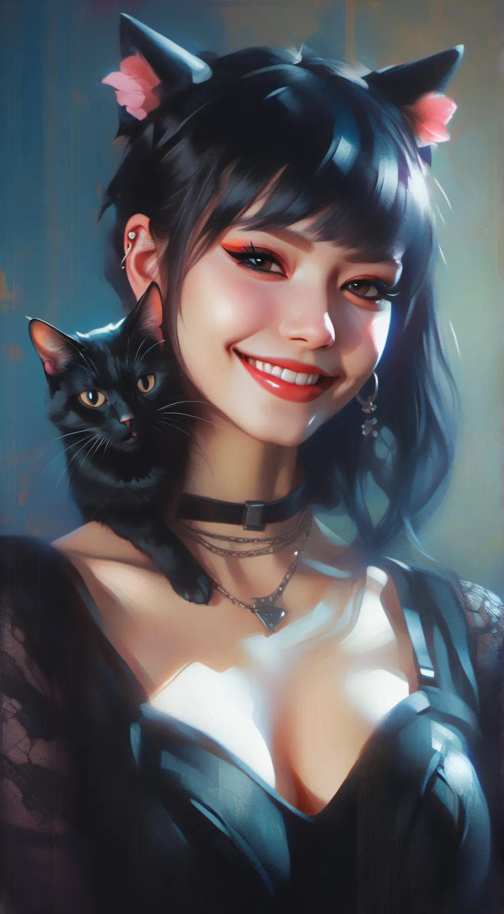 ai character: Hana background