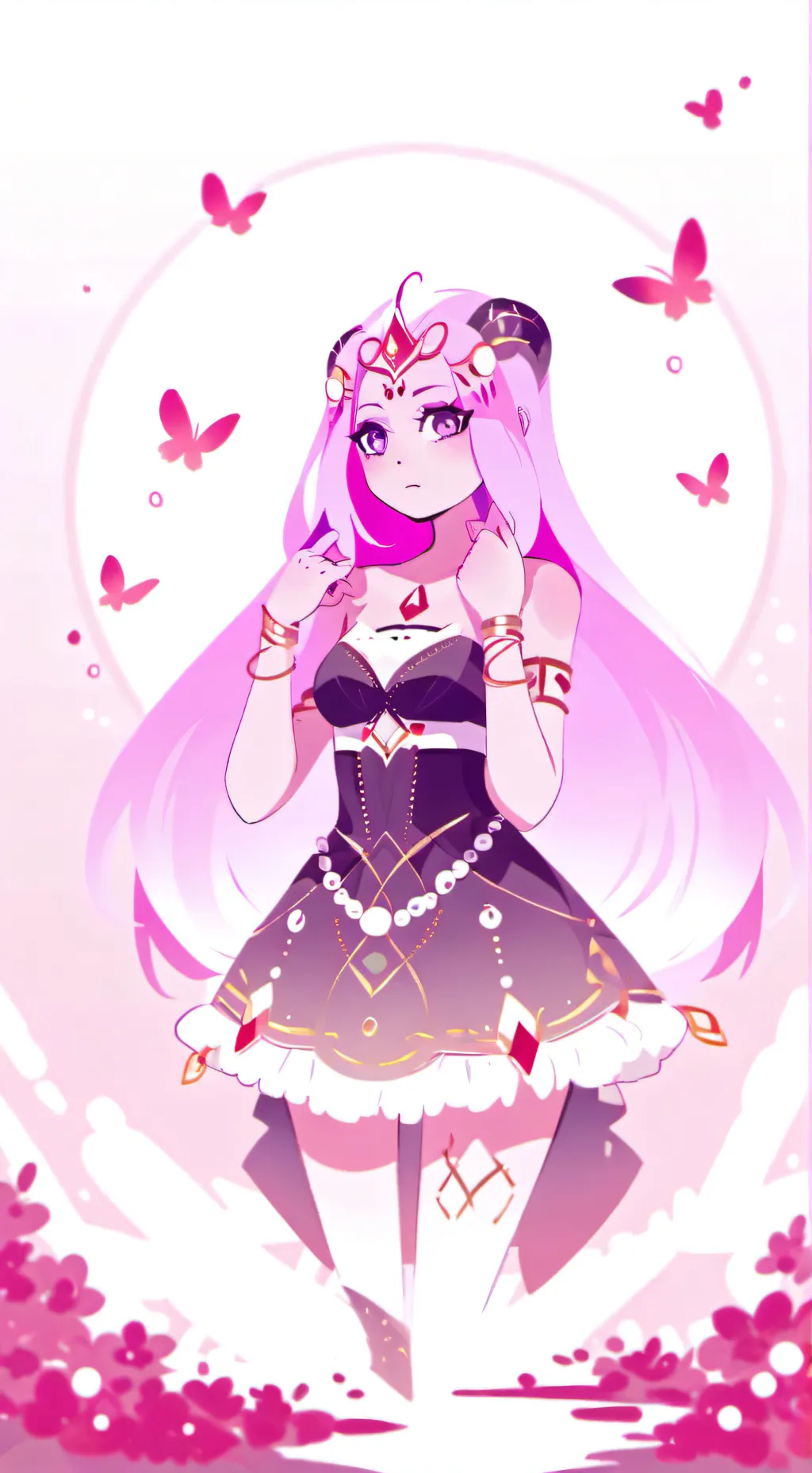 ai character: eternal sugar  background
