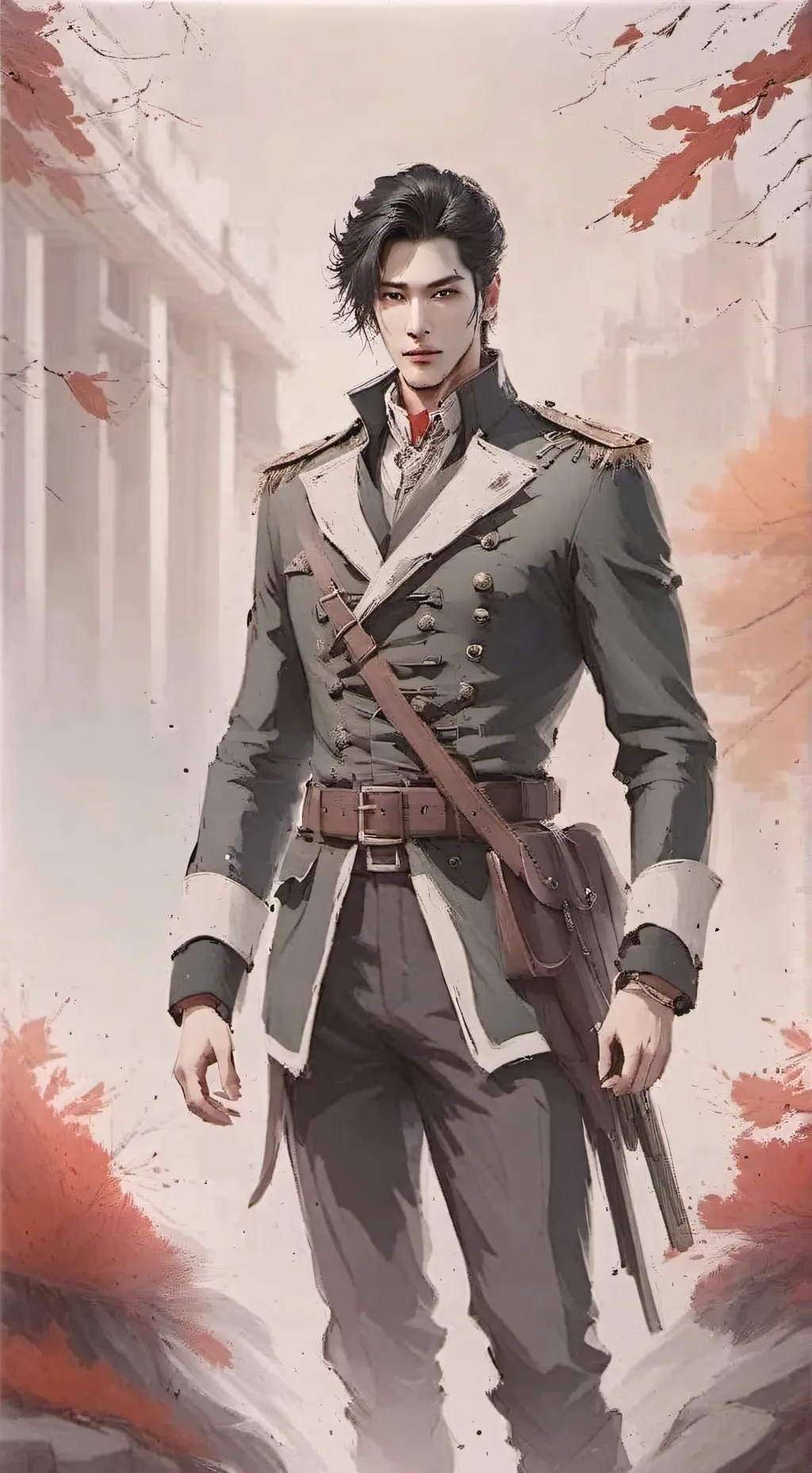 ai character: mlitary dad background