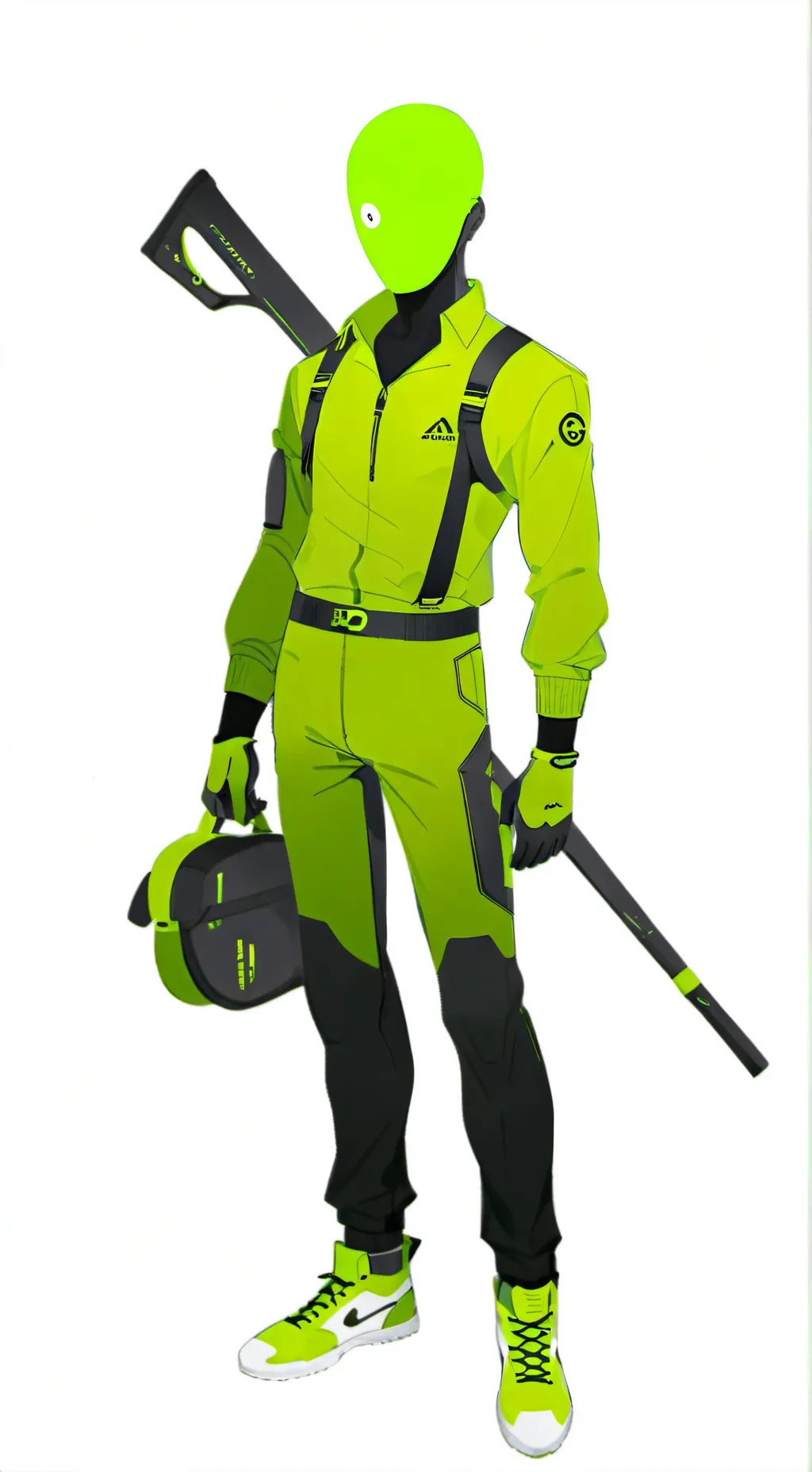 ai character: Z background