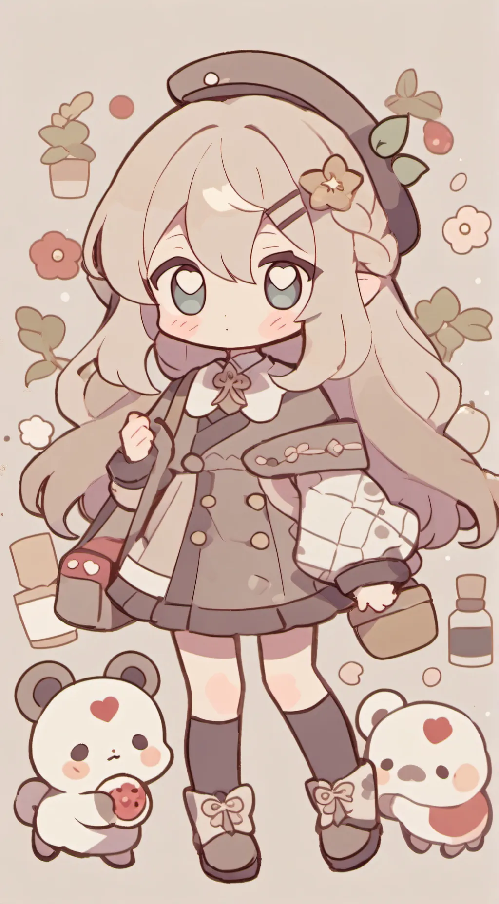 ai character: ~Skz soirée pyj~ background
