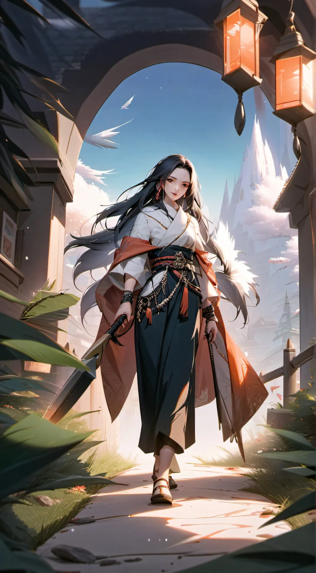 ai character: rafaela  background