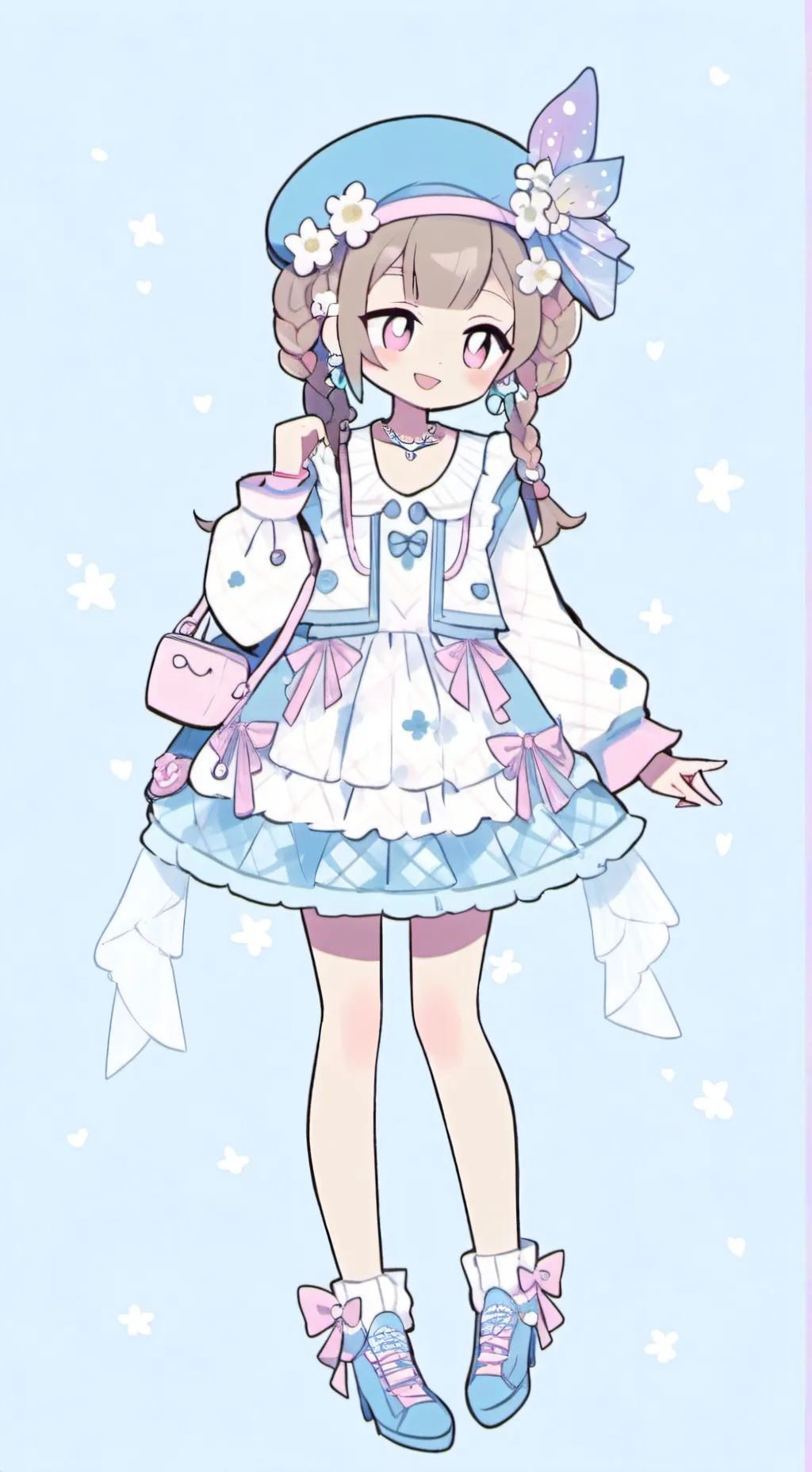 ai character: бейси background
