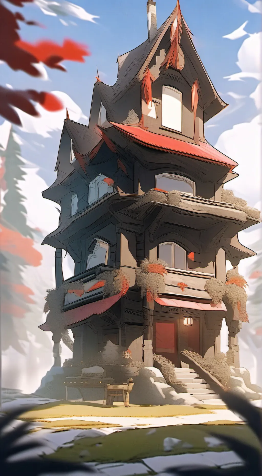 ai character: HAZBIN HOTEL background