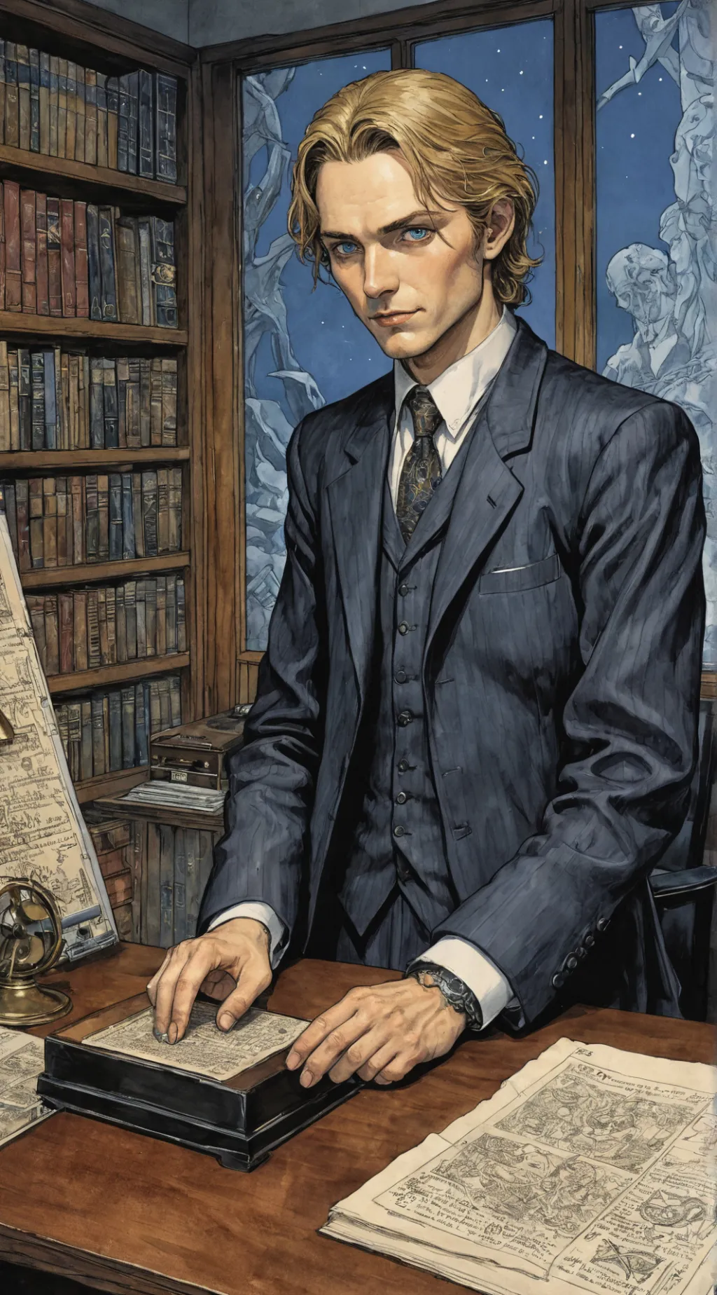 ai character: Lysander background