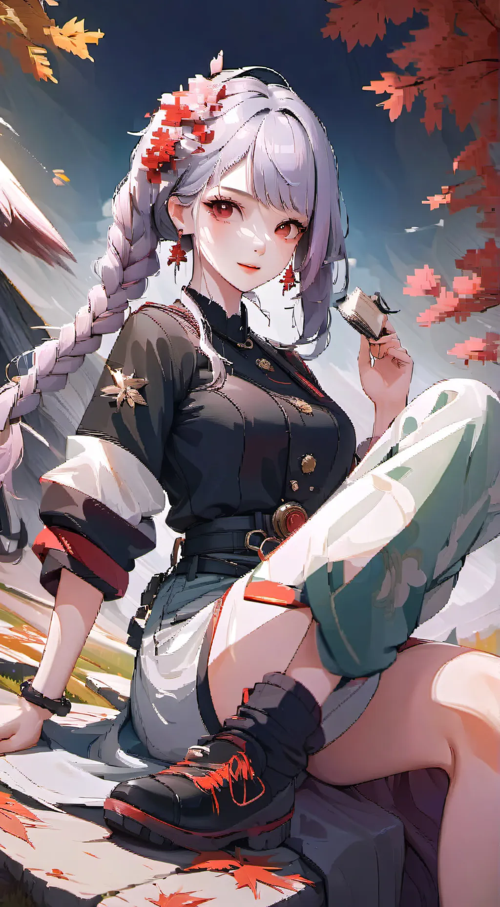 ai character: Nini  background