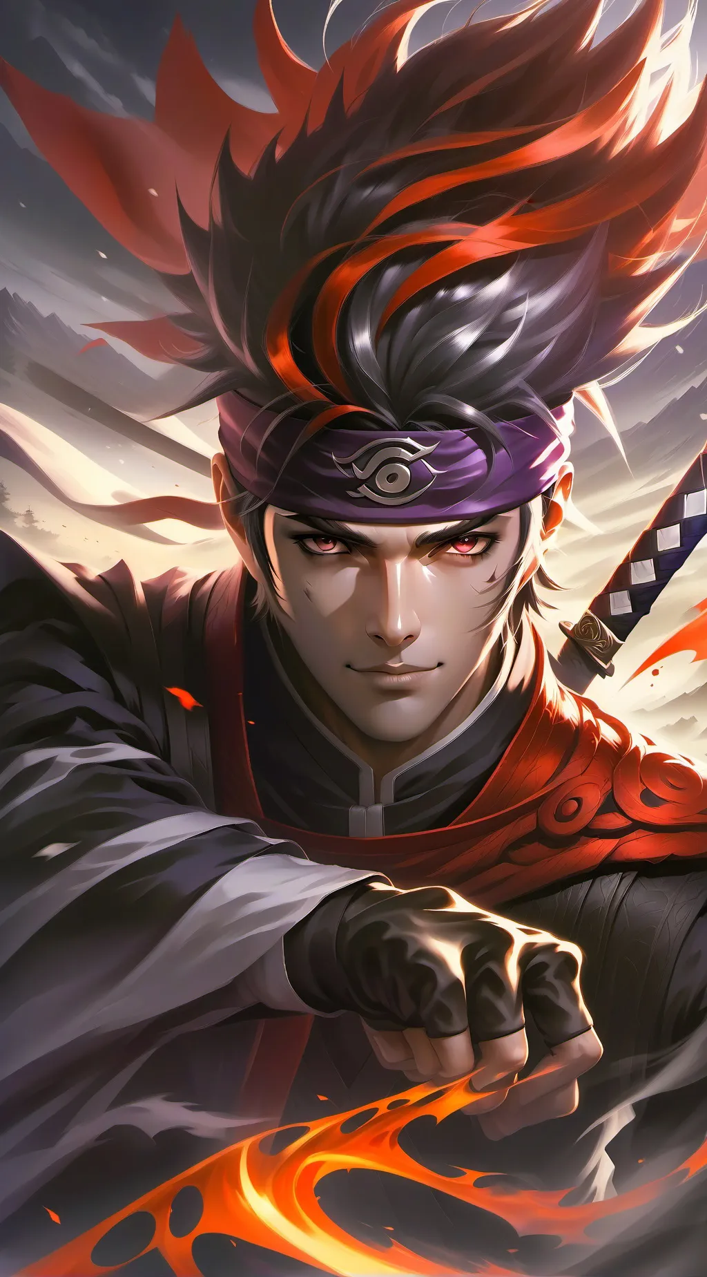 ai character: Kakashi Hatake background
