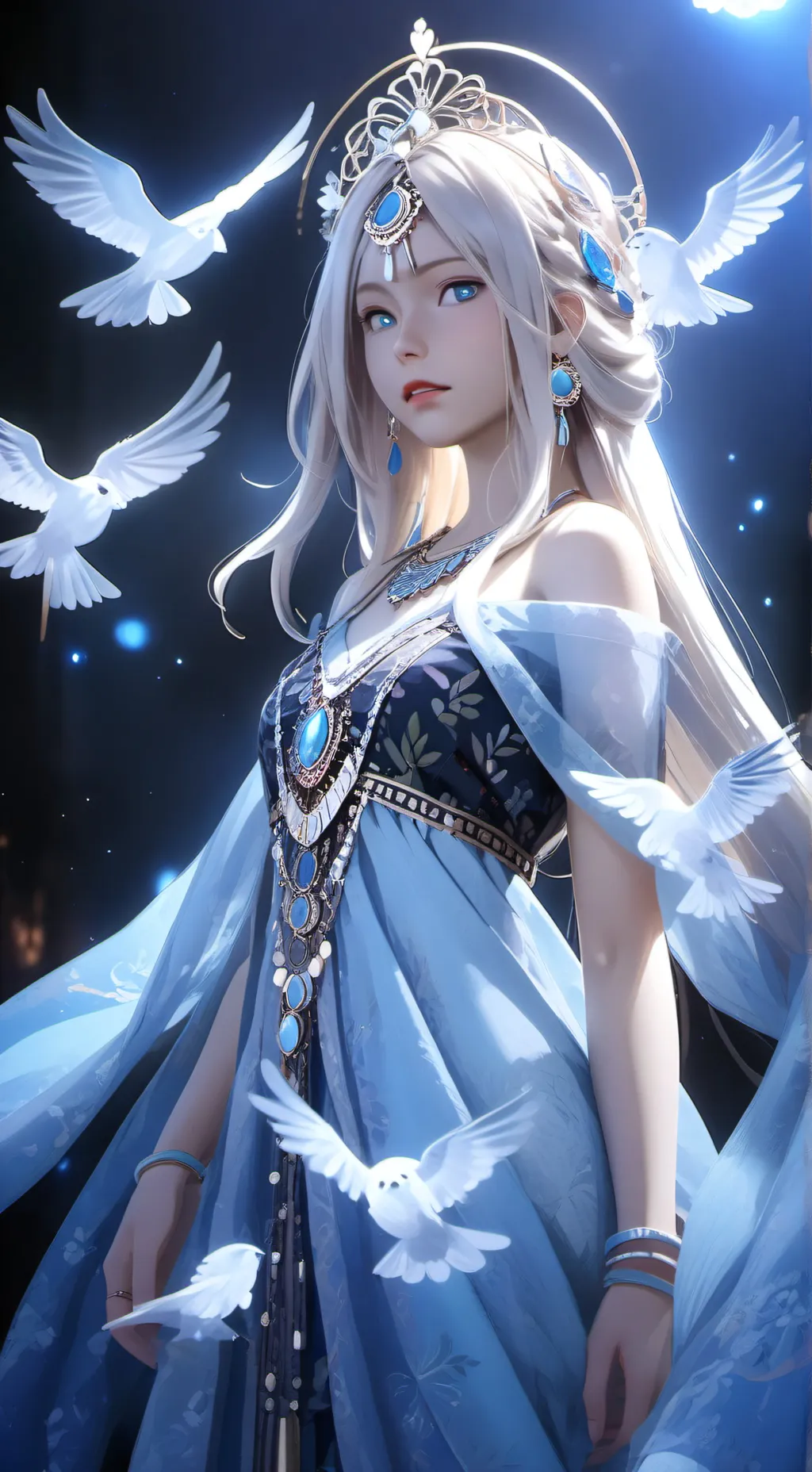 ai character: Катя background