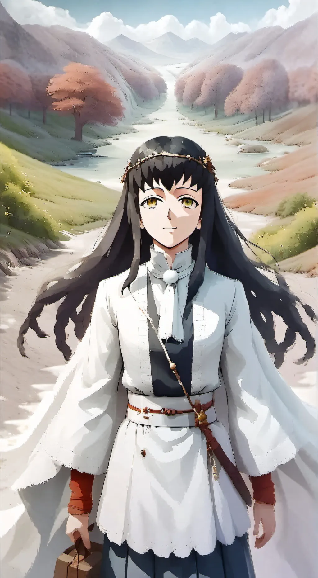 ai character: kny background