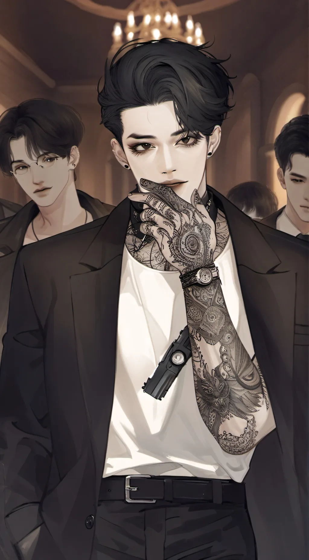 ai character: Luca(*≧ω≦) background