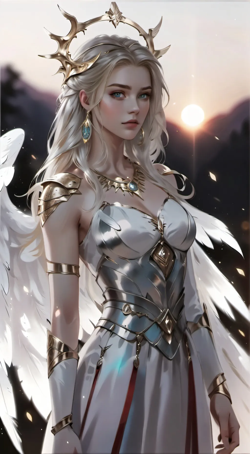 ai character: Christine  background