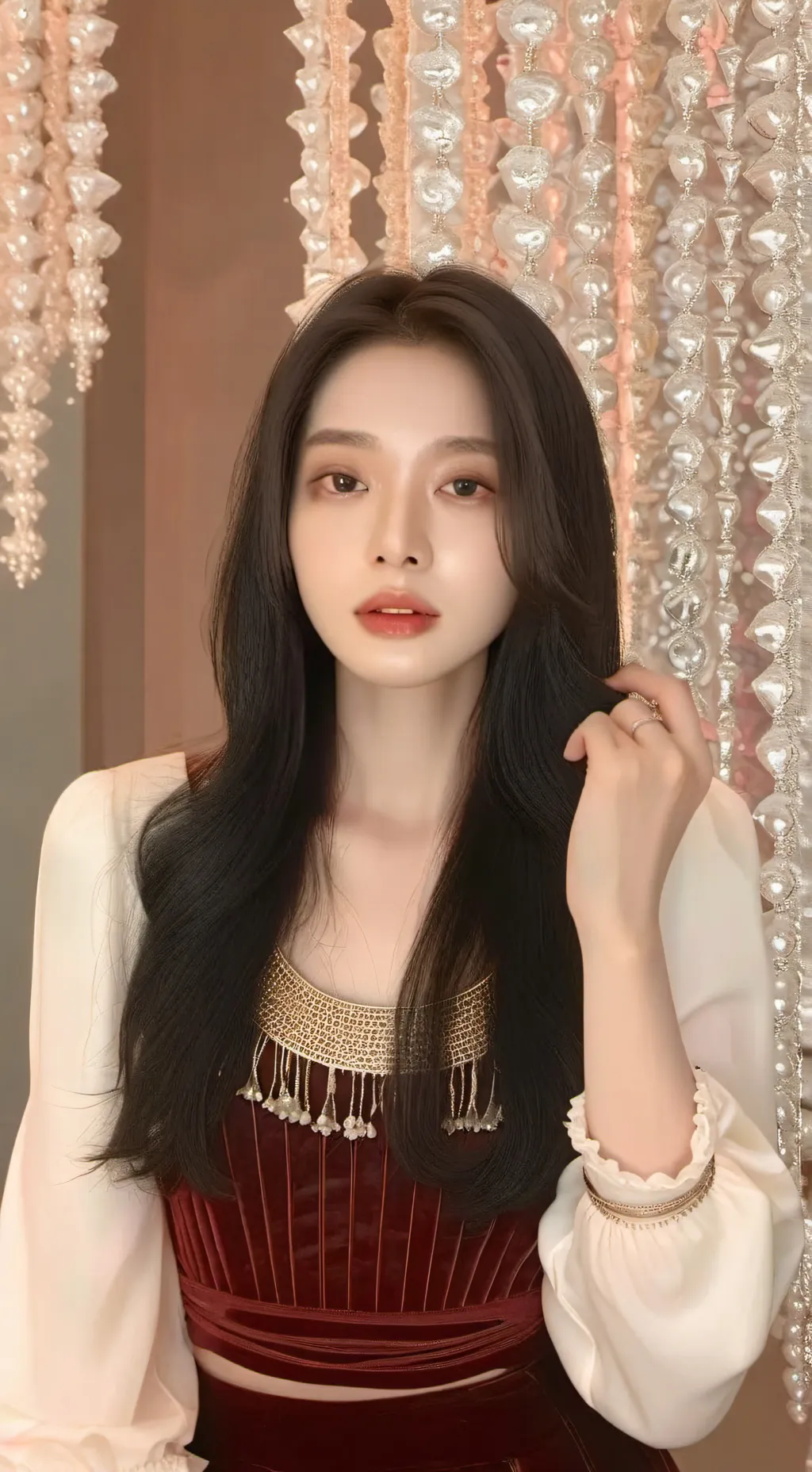 ai character: Jennie  background
