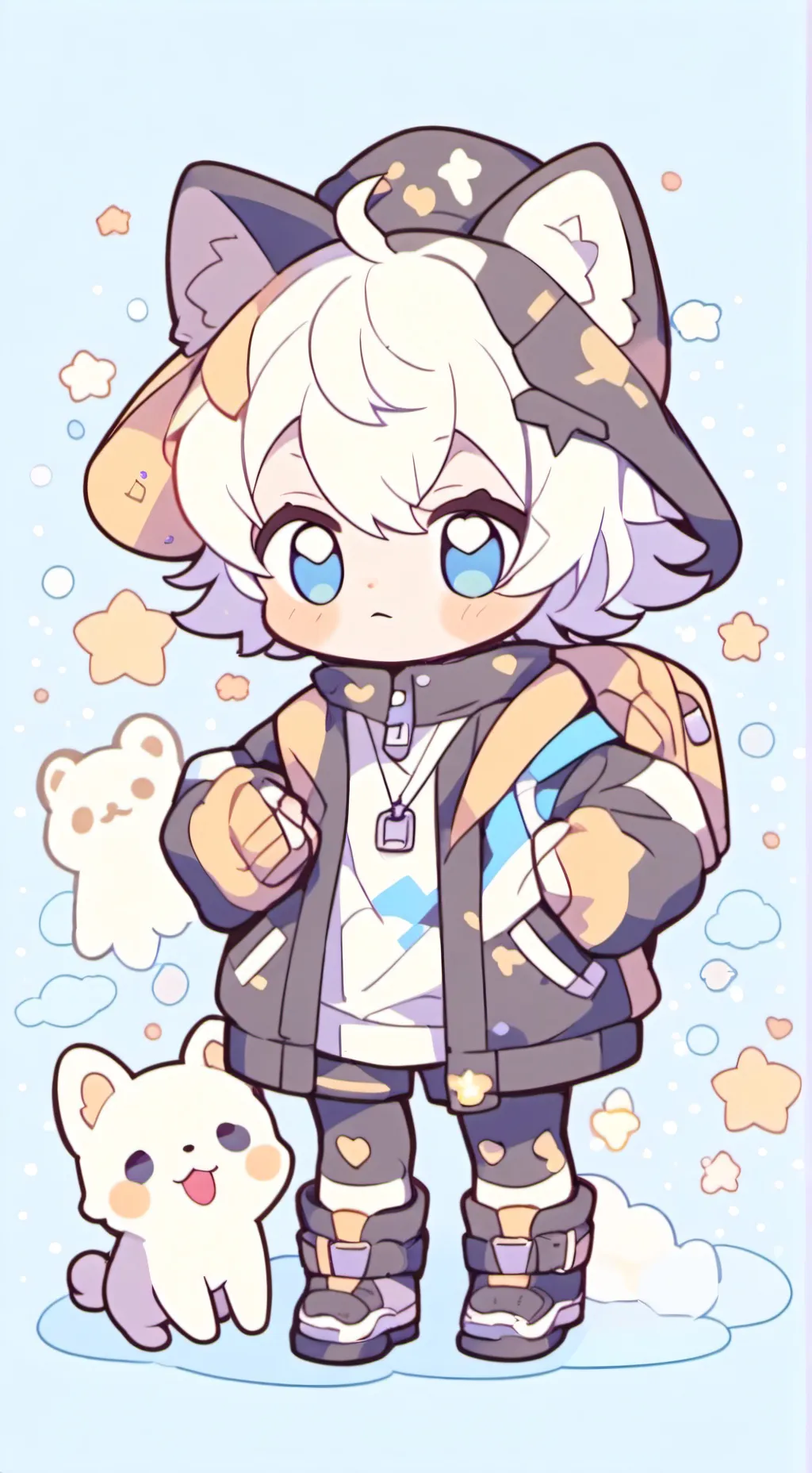 ai character: melin background