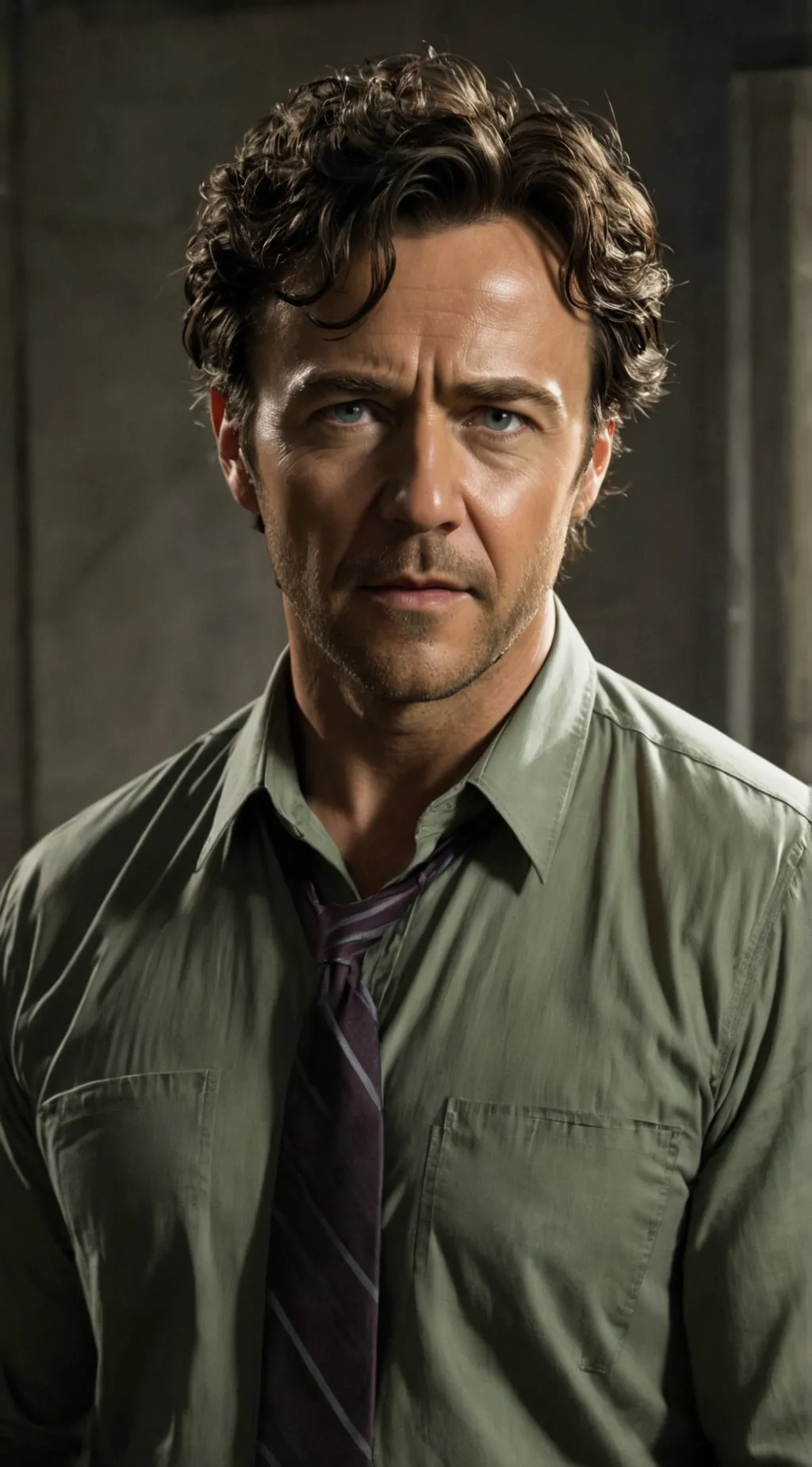 ai character: Bruce Banner background