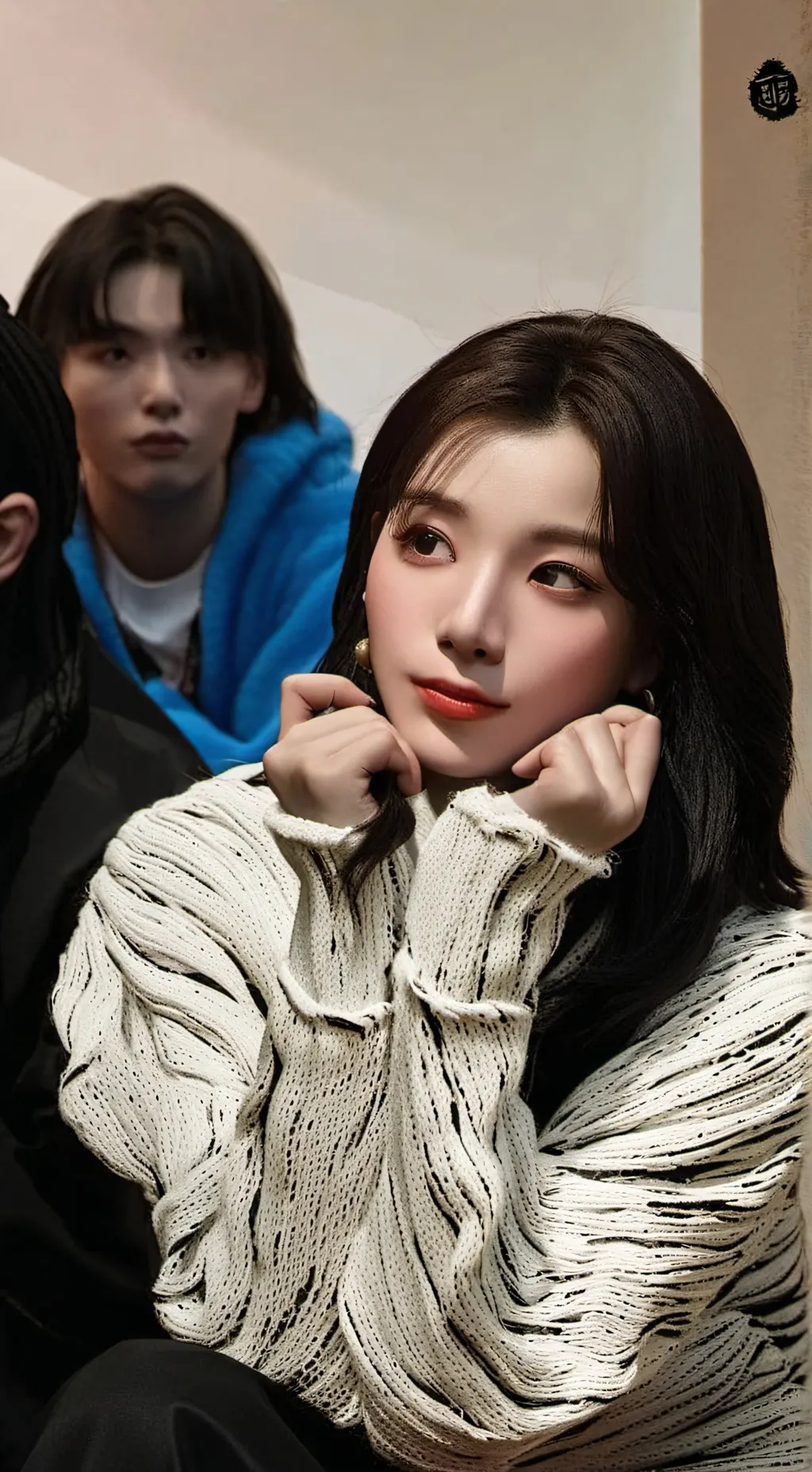 ai character: (G) I-DLE background