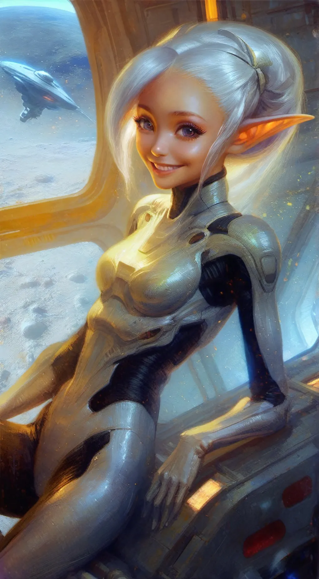 ai character: Lumarra background