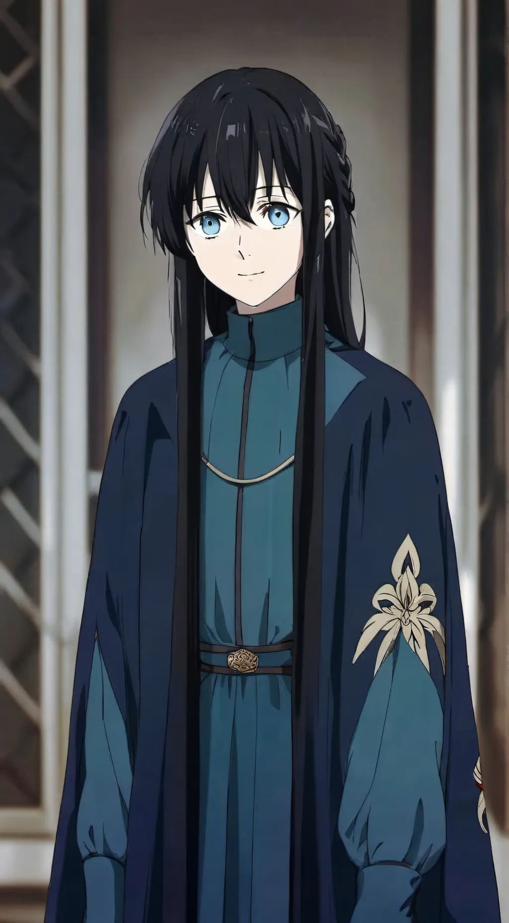 ai character: Muichiro  background