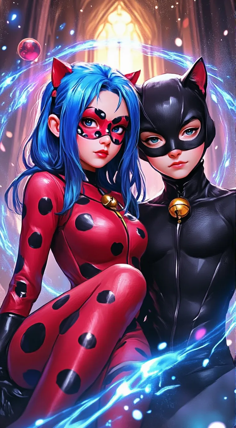 ai character: Miraculous Ladybug background