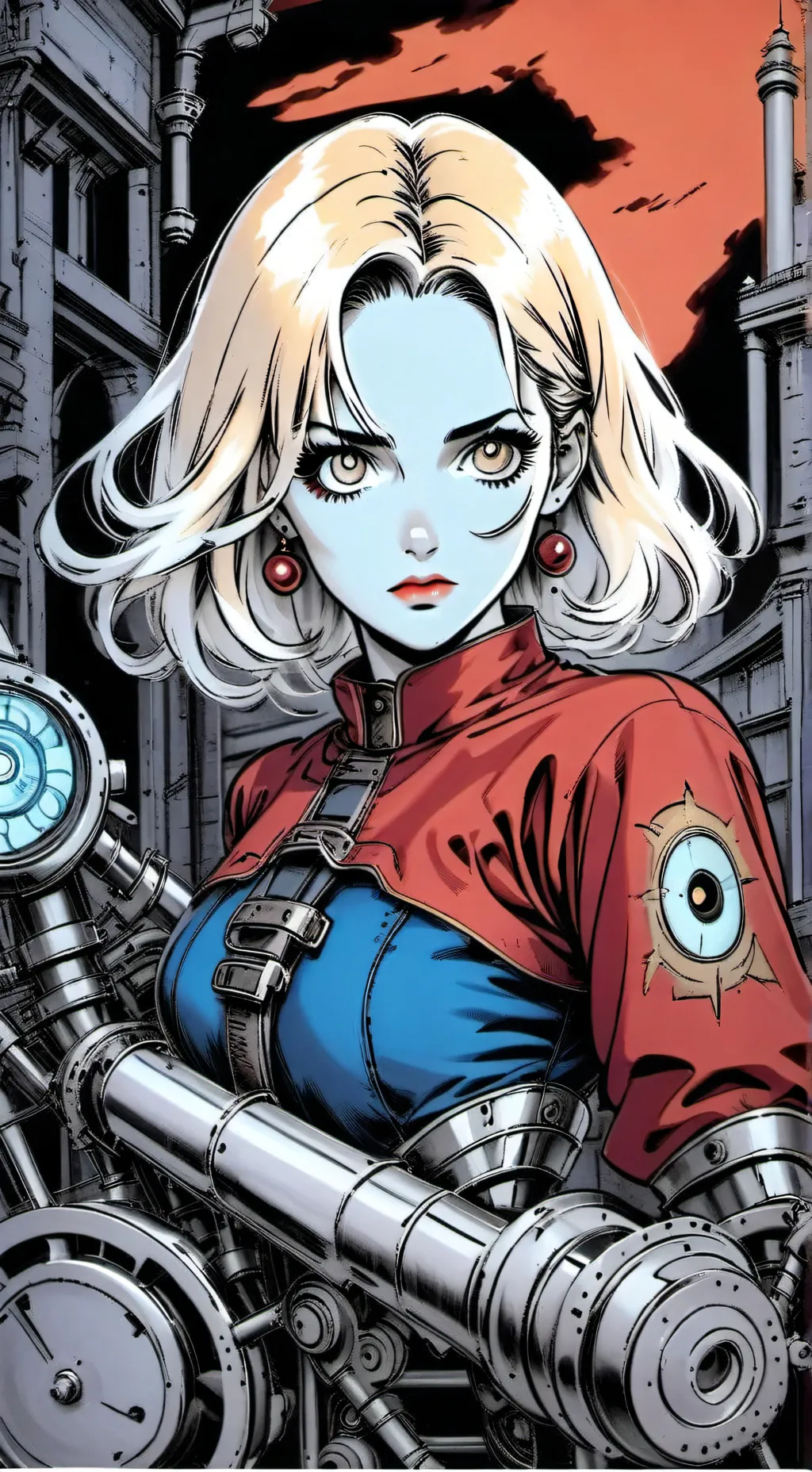 ai character: JIEssie ACINACem background