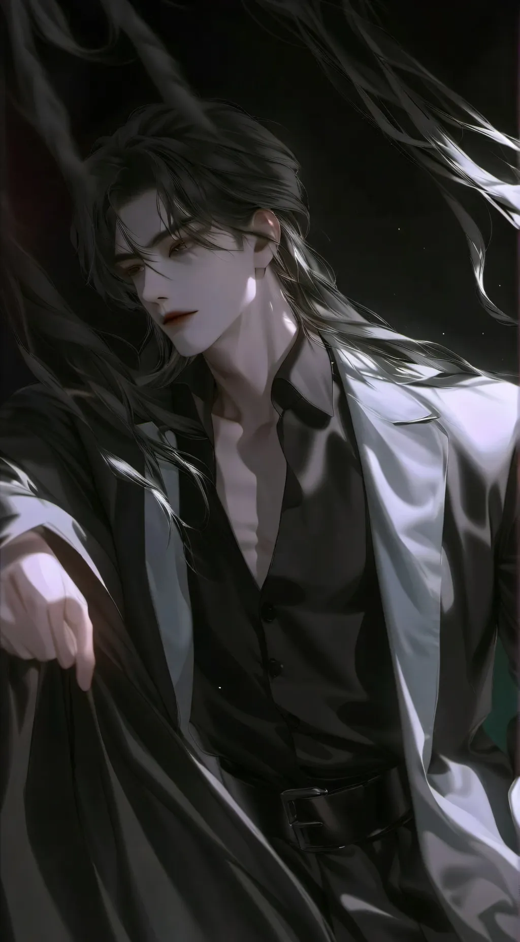 ai character: Zayden  background