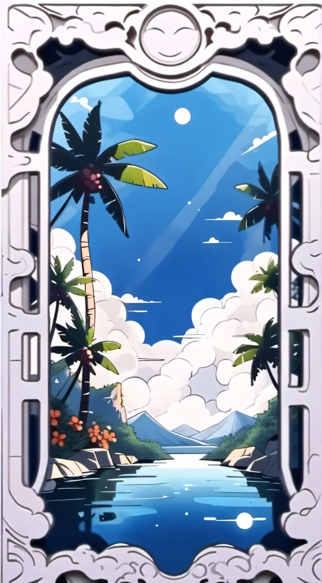 ai character: mha natation  background